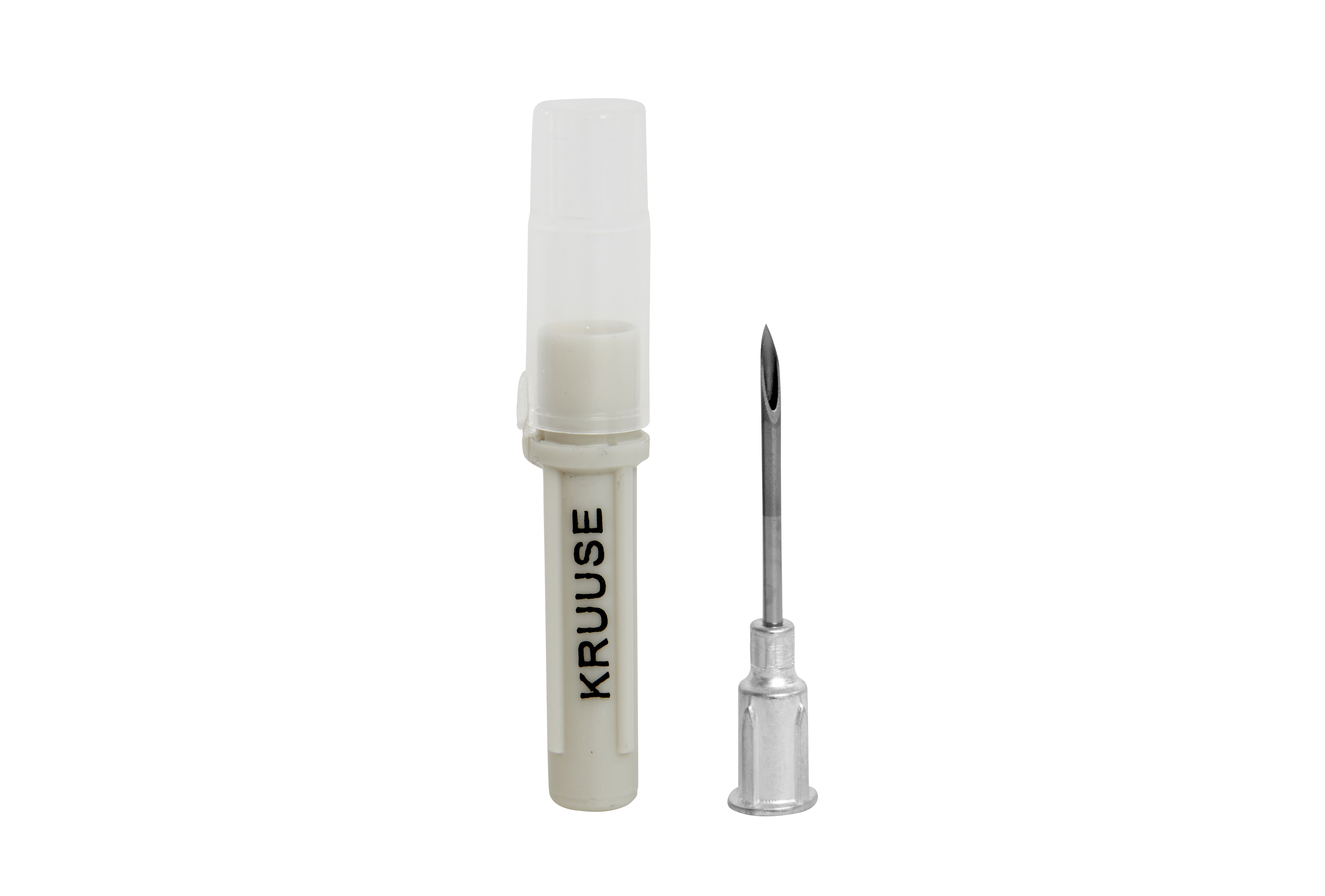 KRUUSE Disposable Needle, with aluminium hub, 1.6 x 25 mm, 16G x 1, 100/pk