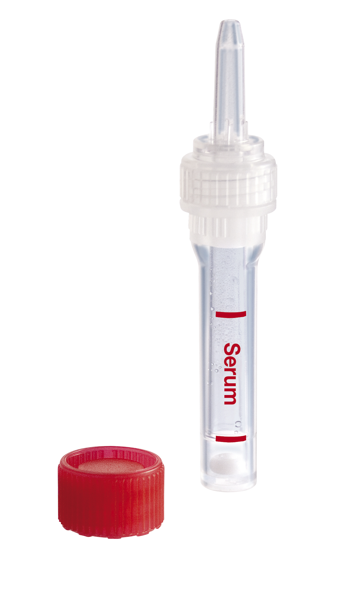 Sarstedt Multivette 600, Serum, röd, 600 µl, [15.1670.100] 100 st