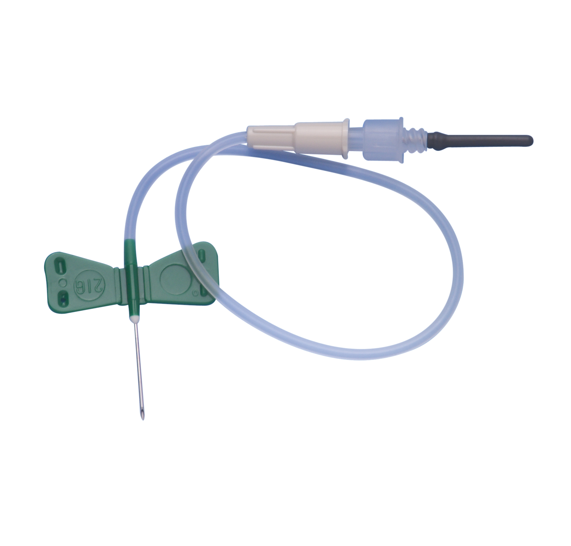 BD Vacutainer Safety-Lok, venkateter med slang 18 cm, lueradapter, grön, 0,8 x 19 mm, [367282] 50 st