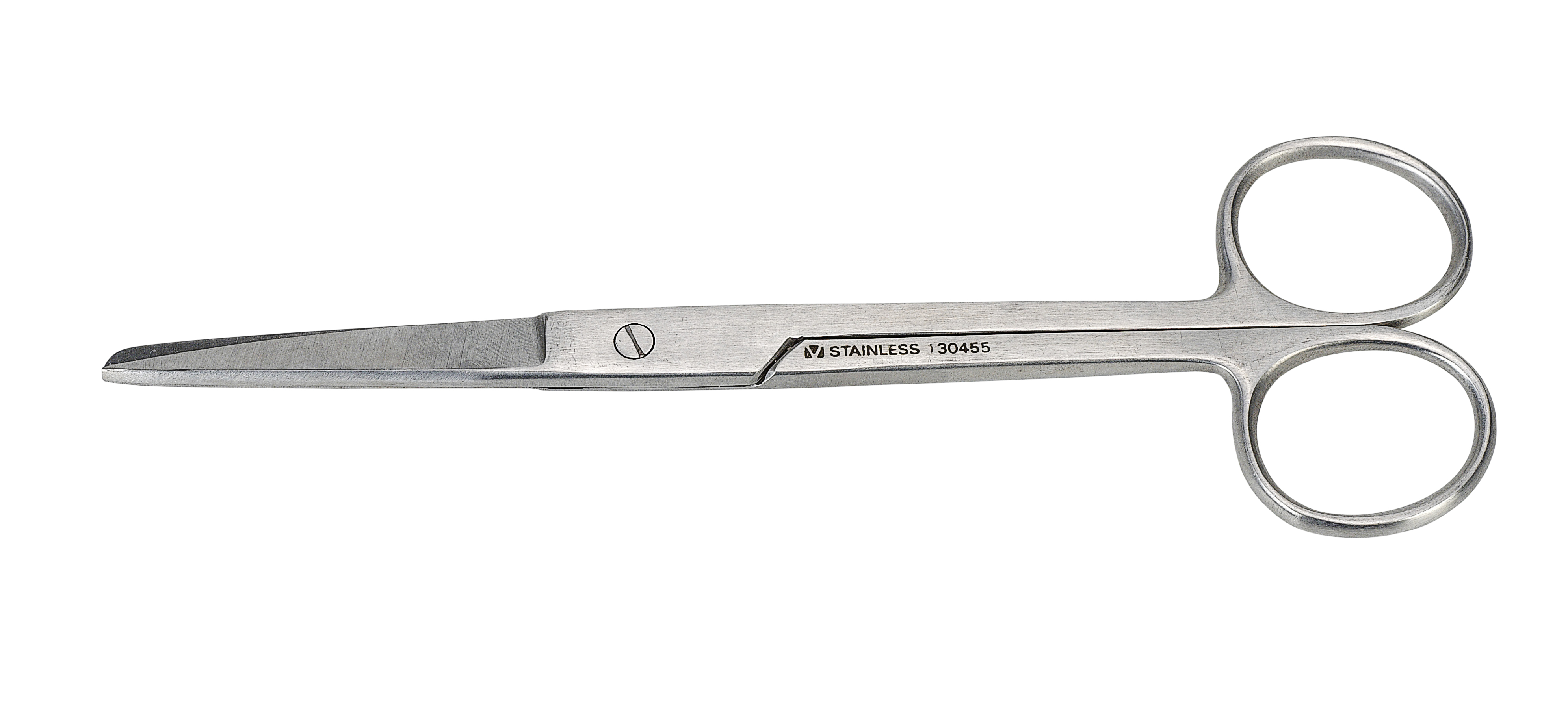 Scissors straight 13 cm pointed/blunt standard quality