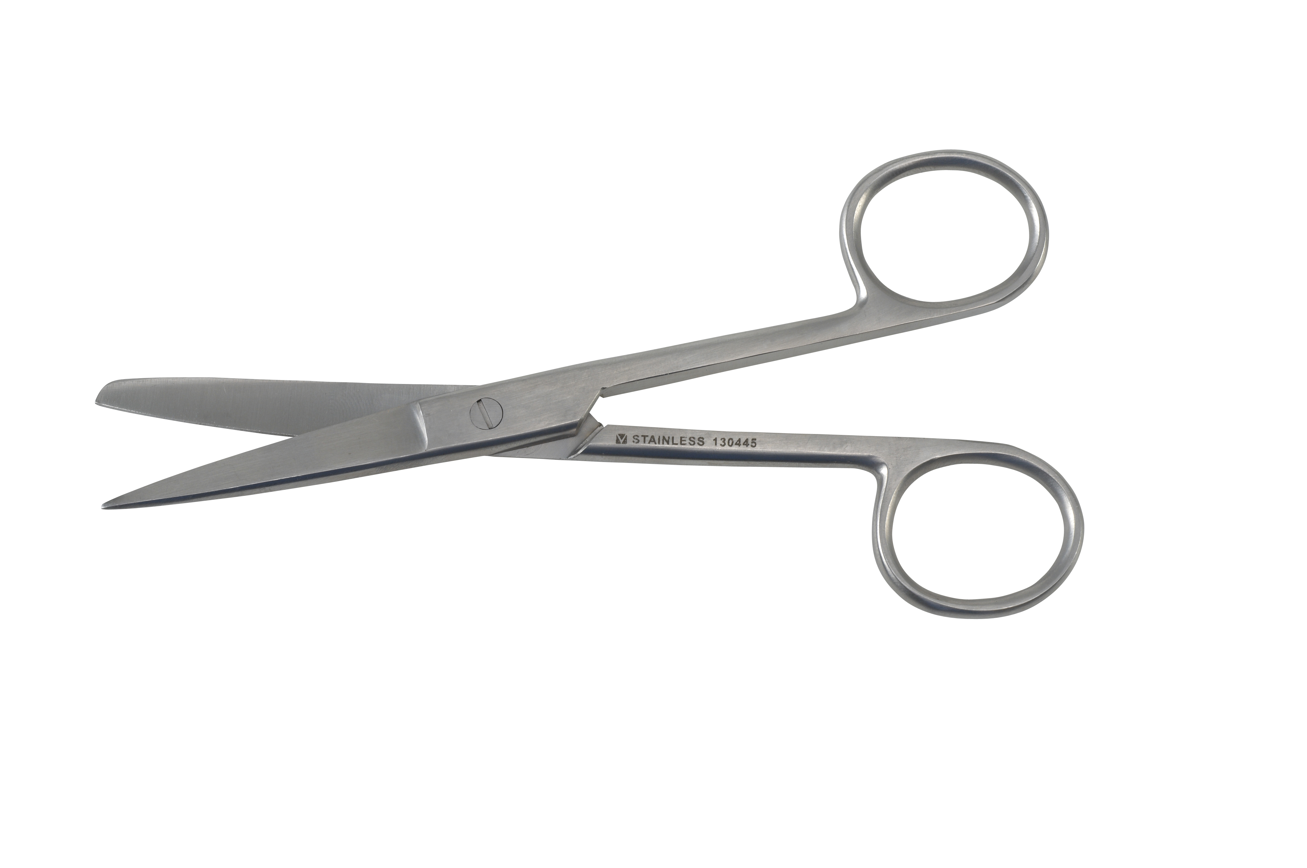 KRUUSE scissors, straight, pointed/blunt, 14 cm
