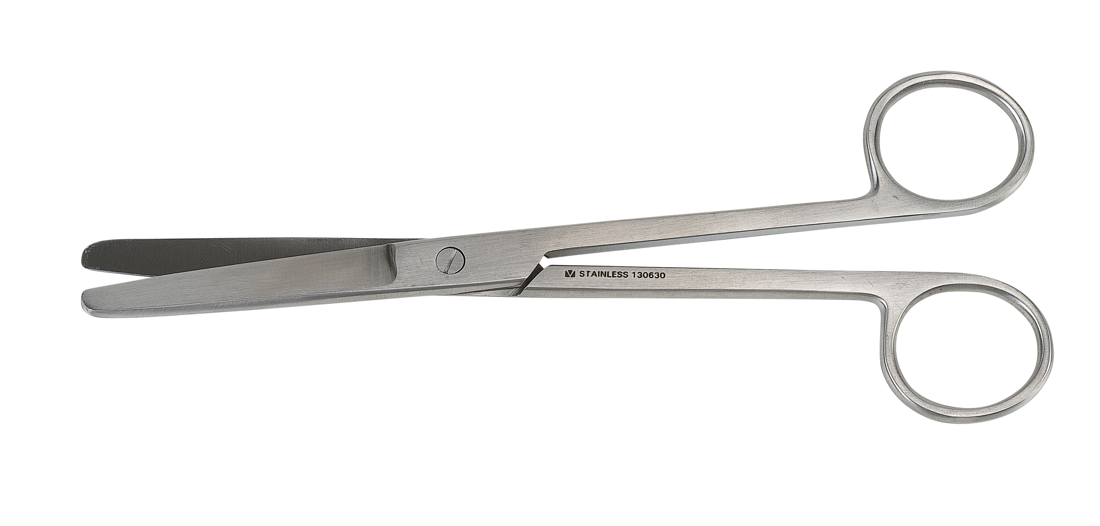 KRUUSE Micro Tone Operating Scissors, 14.5 cm / 5.7, sharp/blunt, curved,  left hand