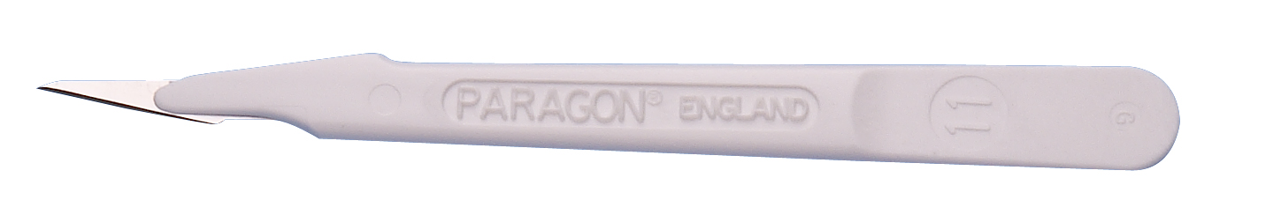 Paragon disposable scalpel no 11, 10/pk