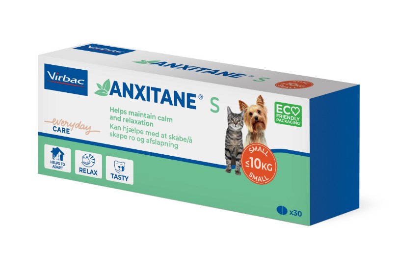 Virbac Anxitane™ - Tyggetabletter mod uro og utryghed Small
