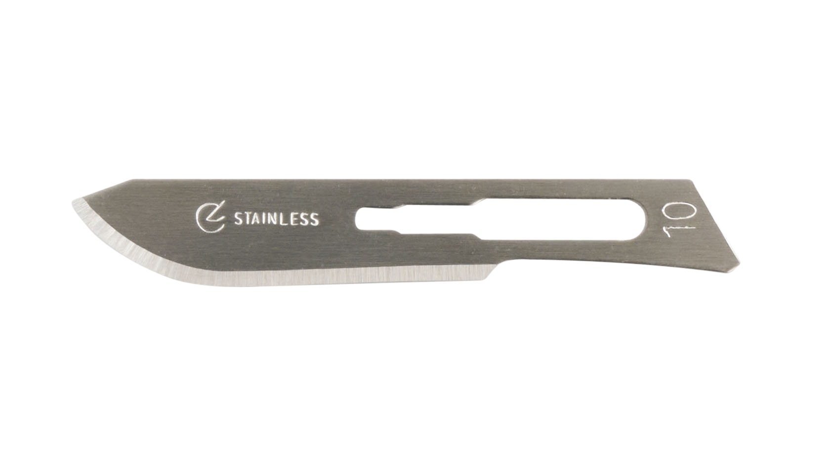 KRUUSE sterile scalpel blade No 10, stainless steel, 100/pk