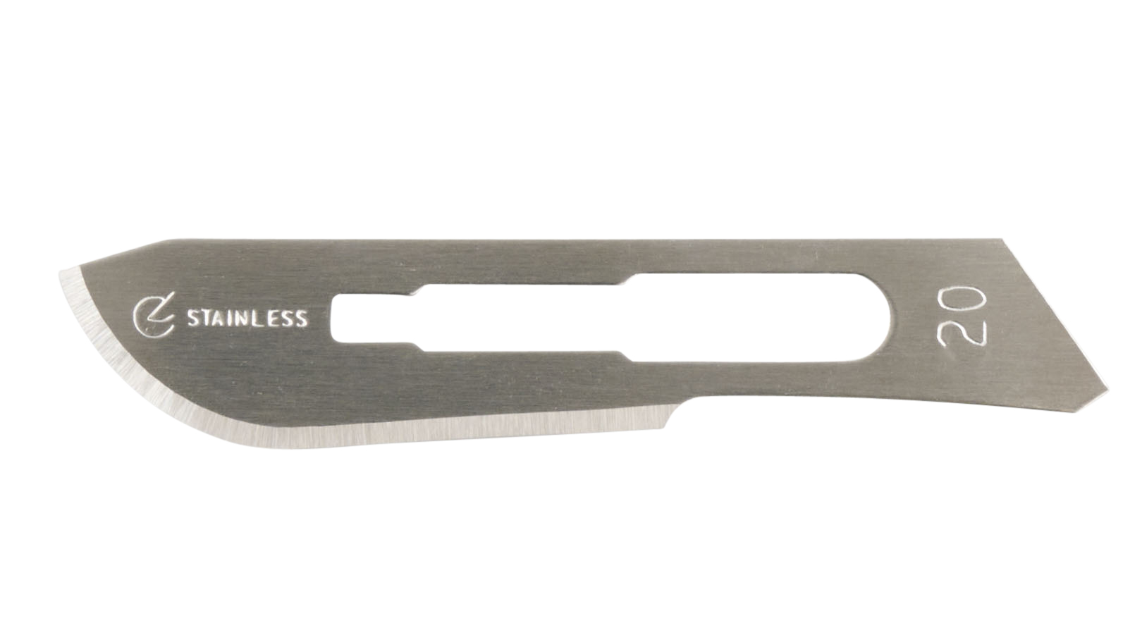 KRUUSE sterile scalpel blade No 20, stainless steel, 100/pk