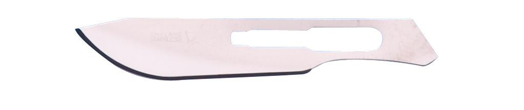 KRUUSE sterile scalpel blade No 22, stainless steel, 100/pk