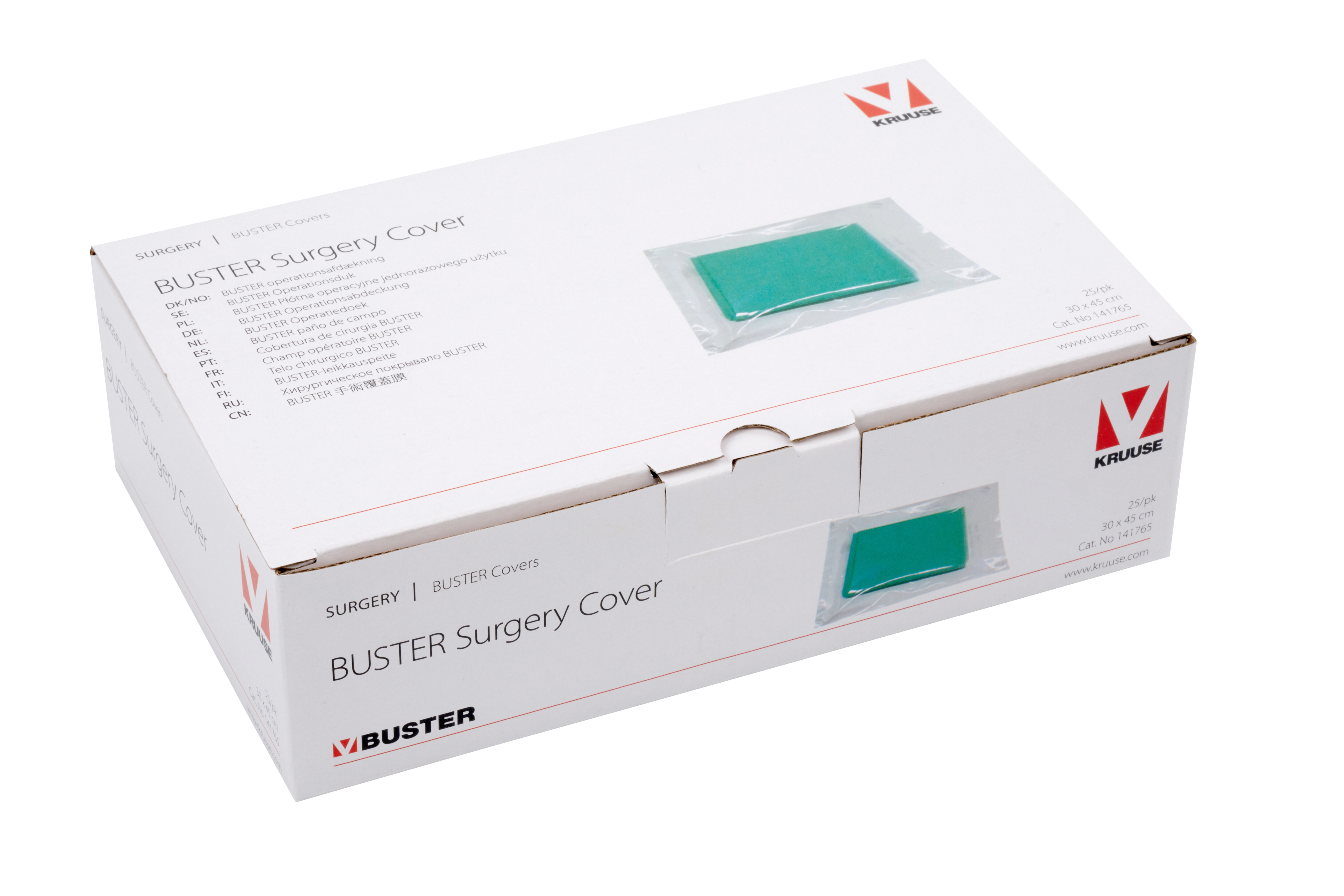 BUSTER Surgery Cover 30x45 cm, 25/pk