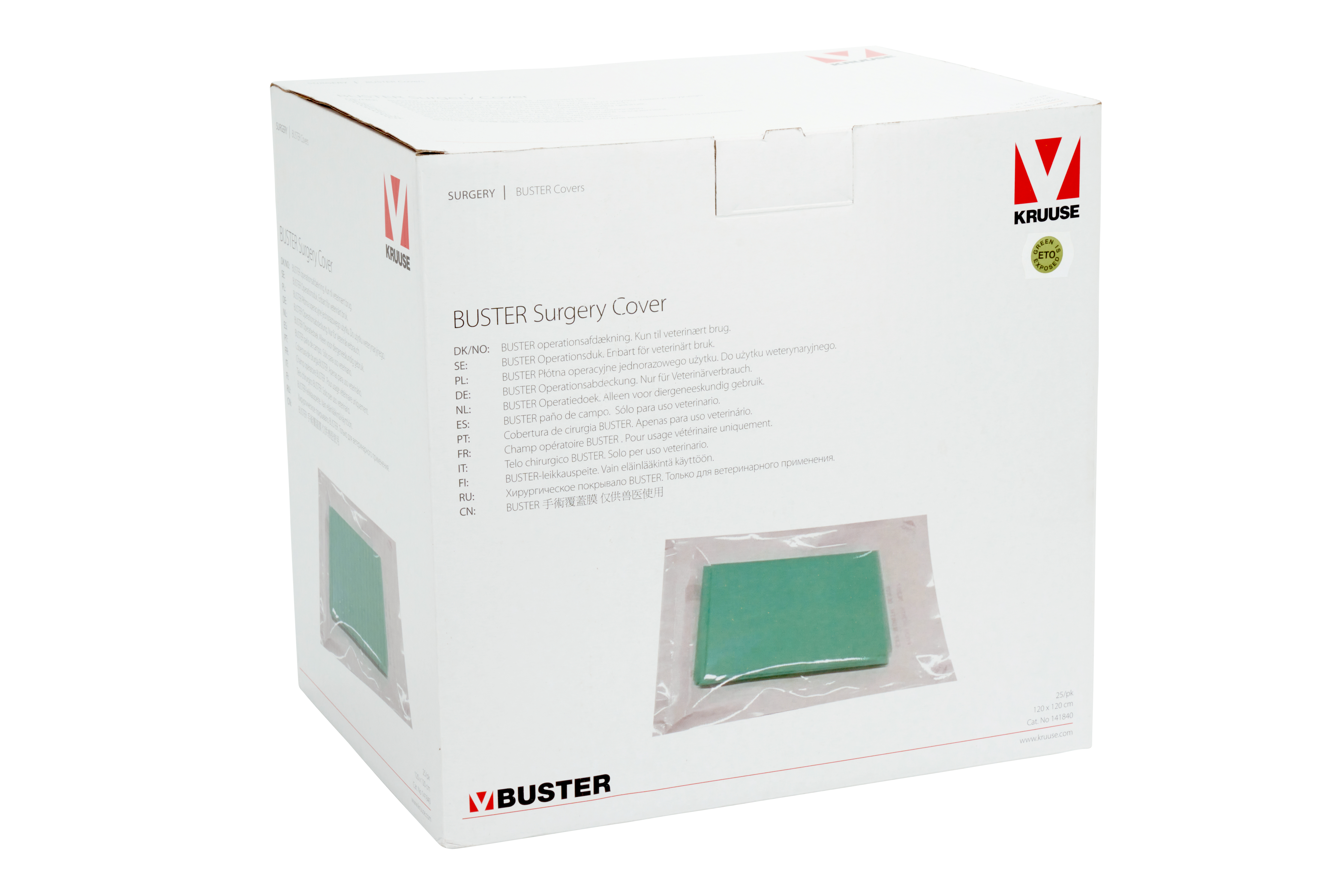 BUSTER Surgery Cover 120x120 cm, sterile, 25/pk