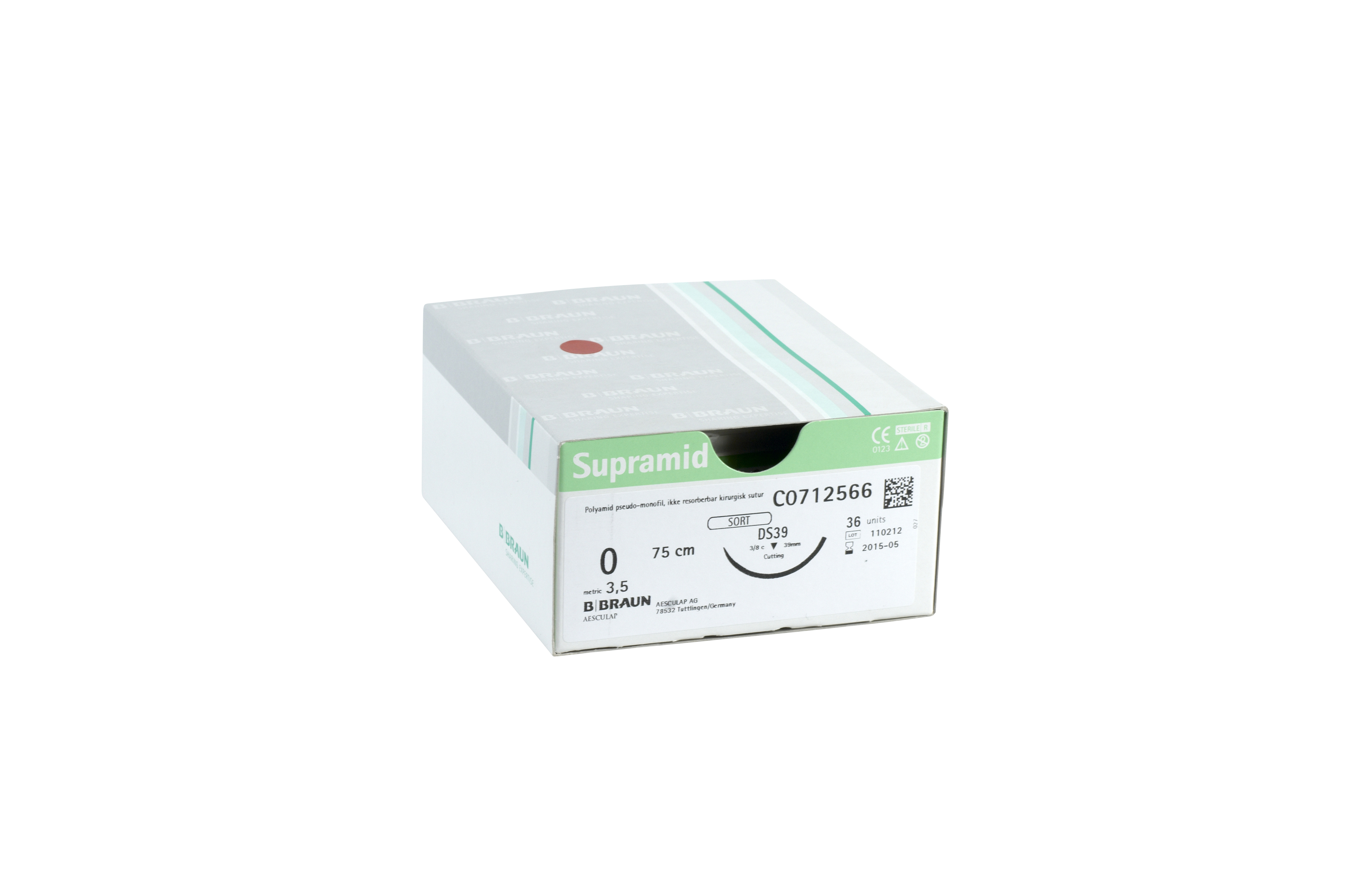 Braun Supramid, 0, DS-30 (C0172485), 36/pk

