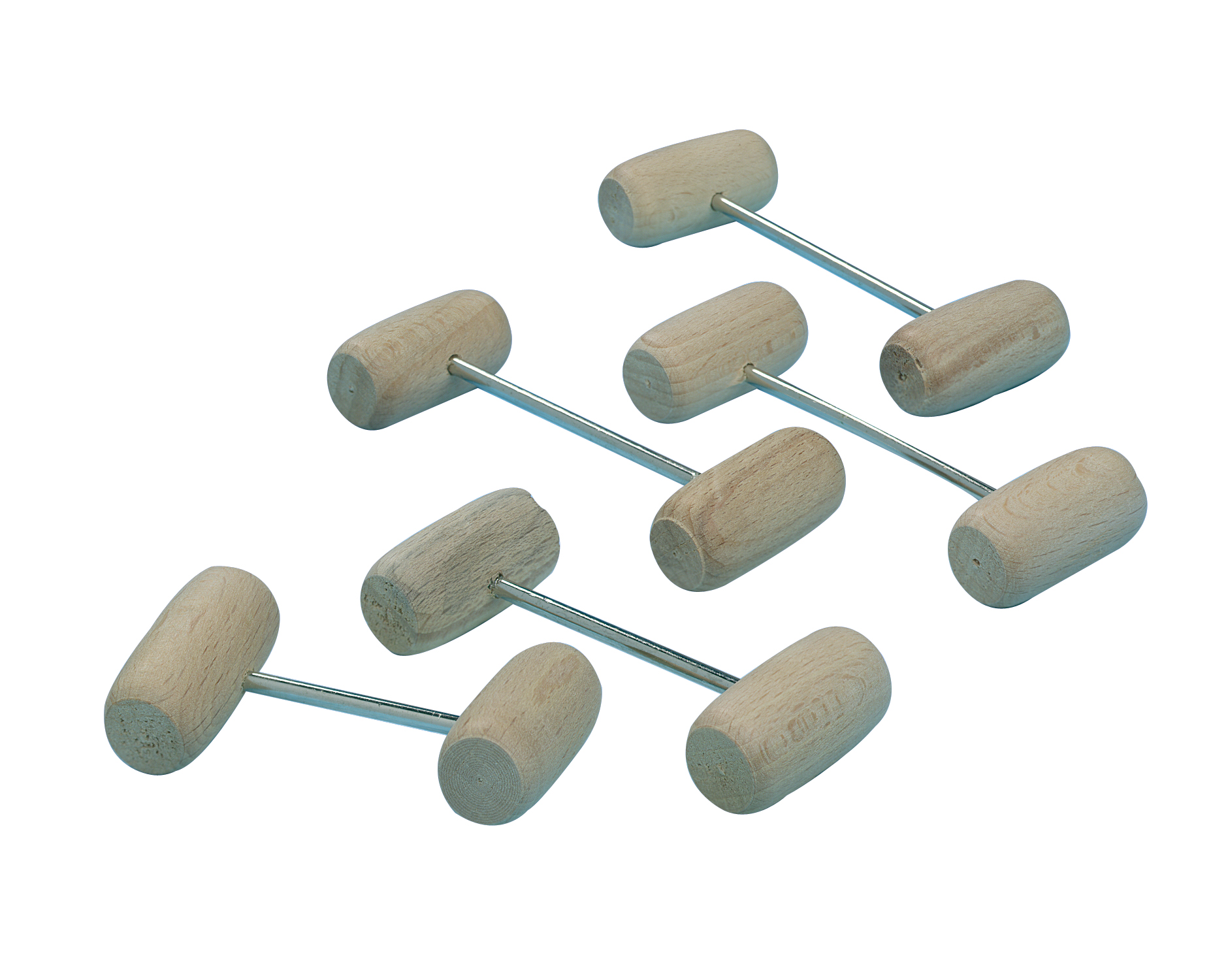 BOVIVET Prolapse Pins, with wooden balls, 65 mm, 12/pk