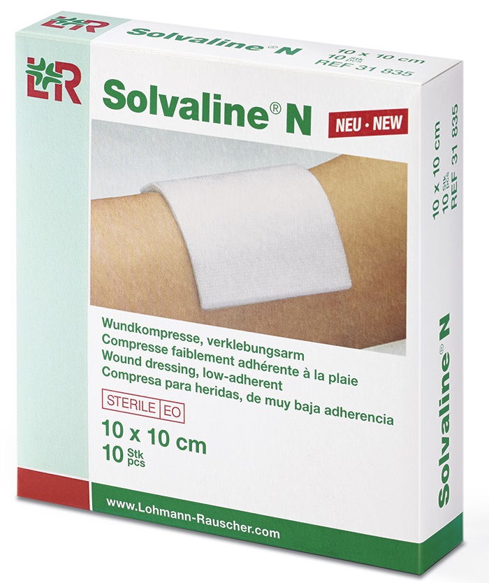 Solvaline N Dressing, Sterile, 10 x 20 cm, 50/pk