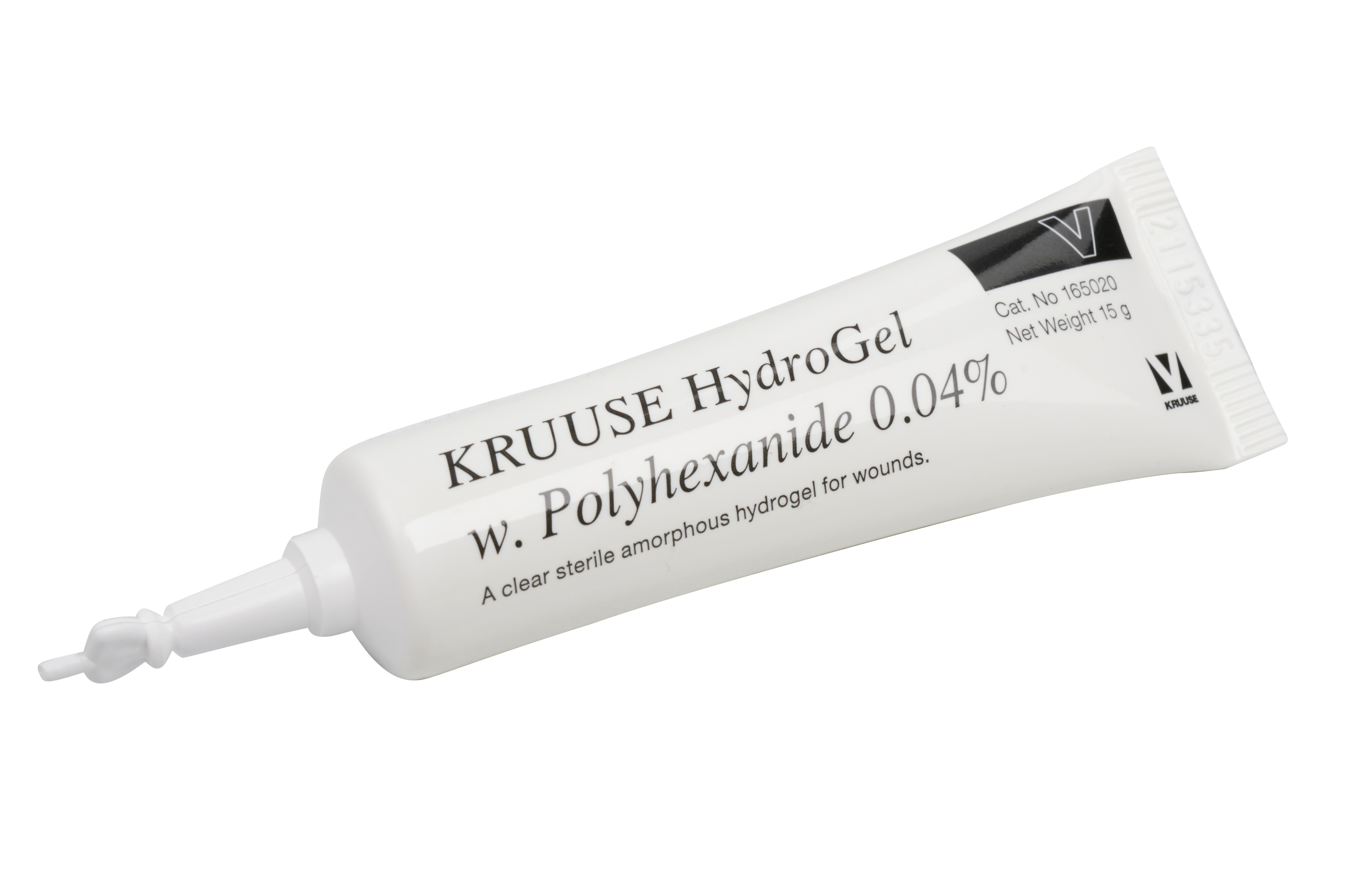 KRUUSE HydroGel m. Polyhexanide 0.04%, steril, 15 g x 10/pk
