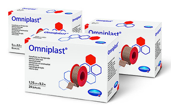 Omniplast Kirurgisk tejp, 1,25 cm x 9,2 m, 24 st