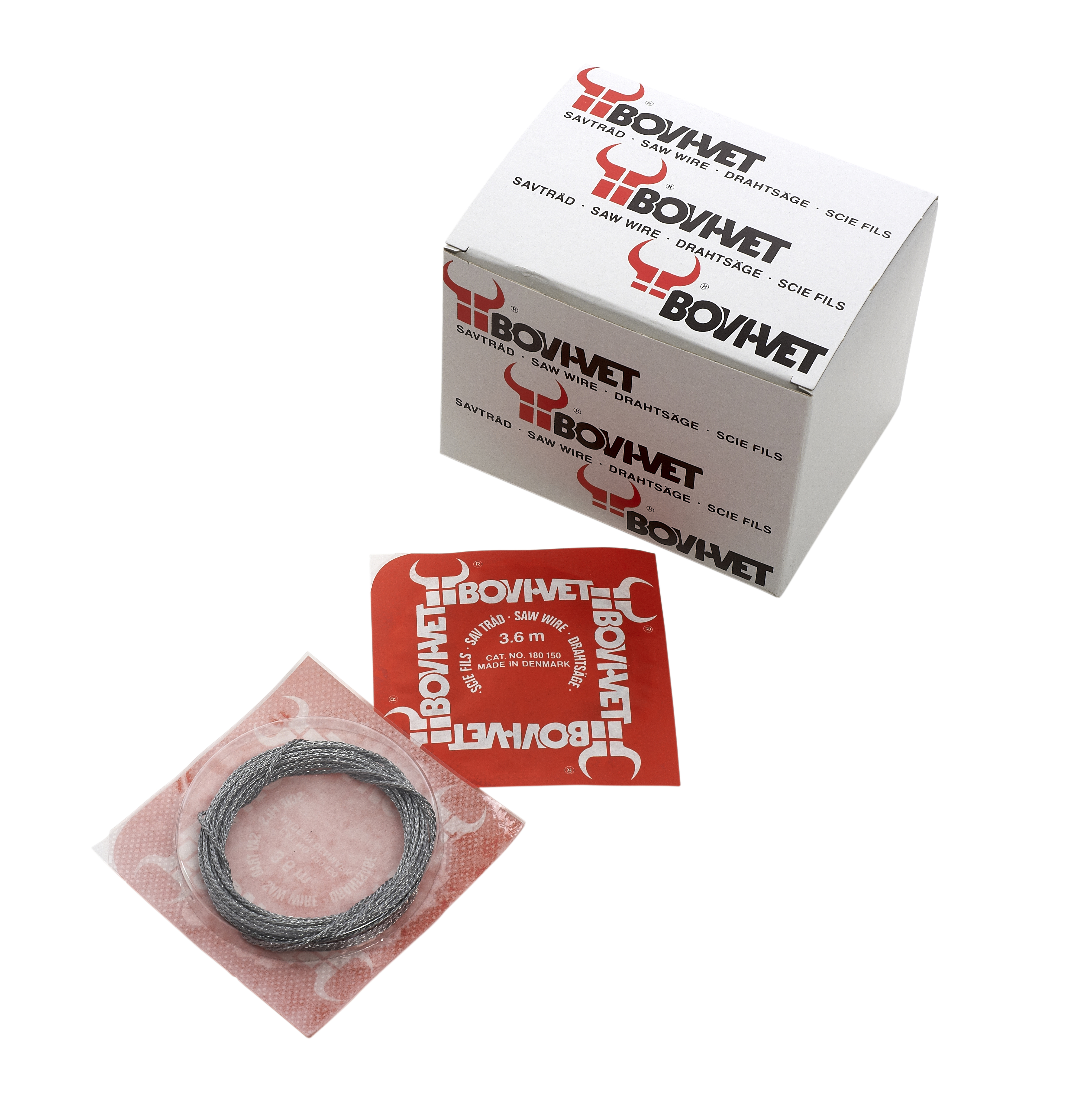 BOVIVET Saw Wire, 3.6 m, 12/pk