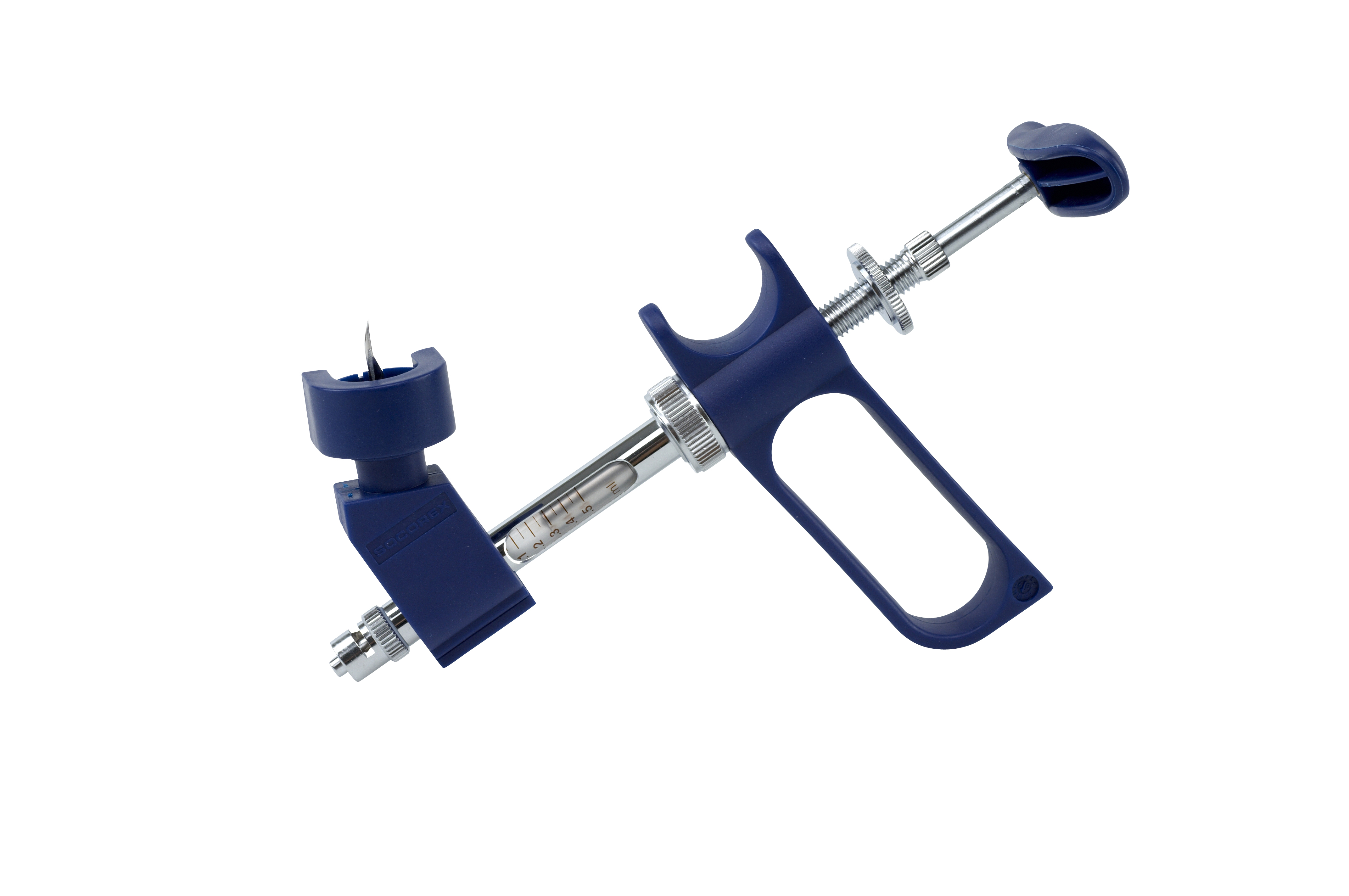 Socorex Automatic Syringe, Luer Lock, w/bottle attachment