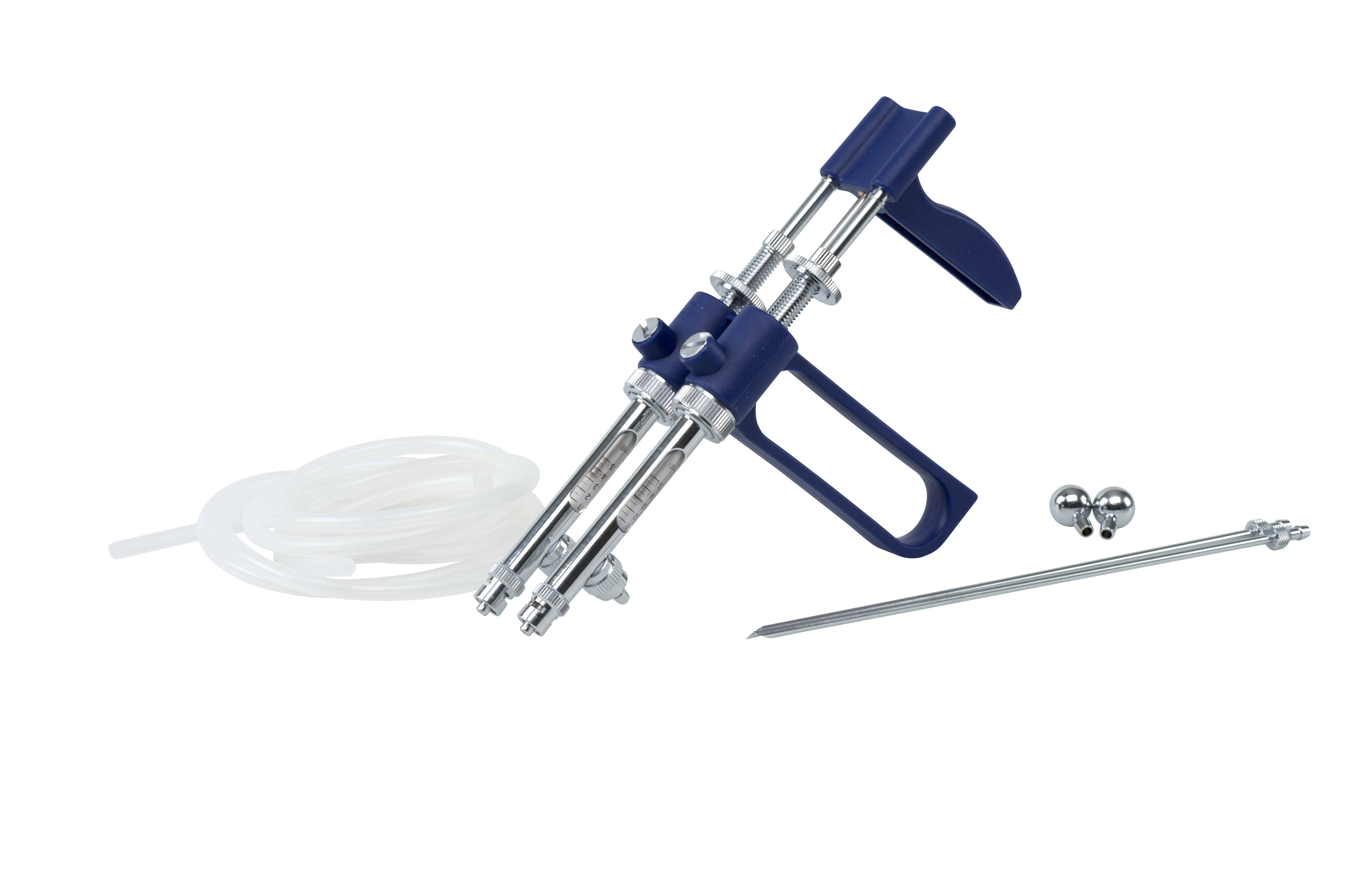 Socorex Twin Automatic Syringe, Luer Lock, with tube attachment