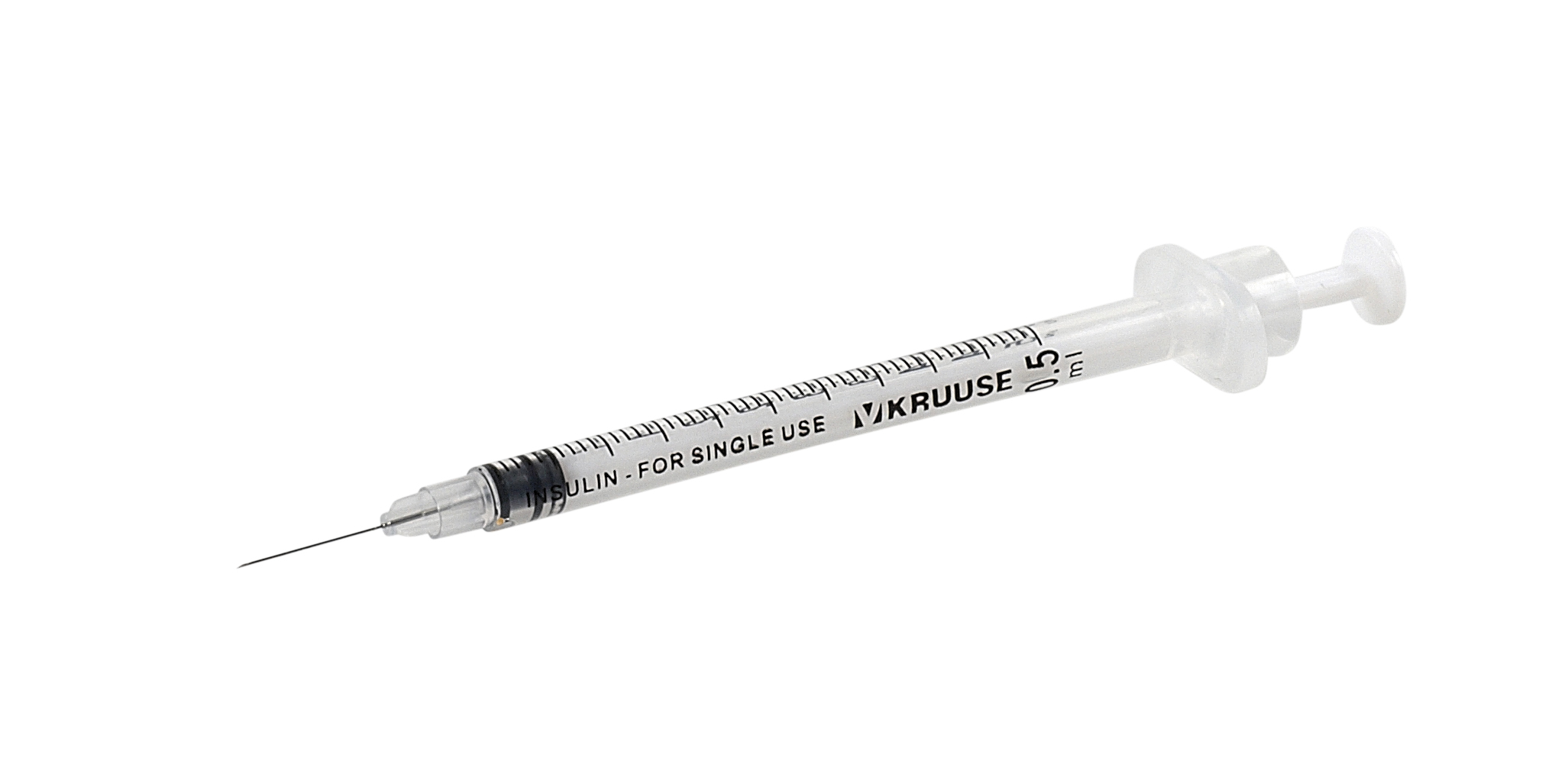 KRUUSE Insulin Disposable Syringe, 3-comp., 29G x ½