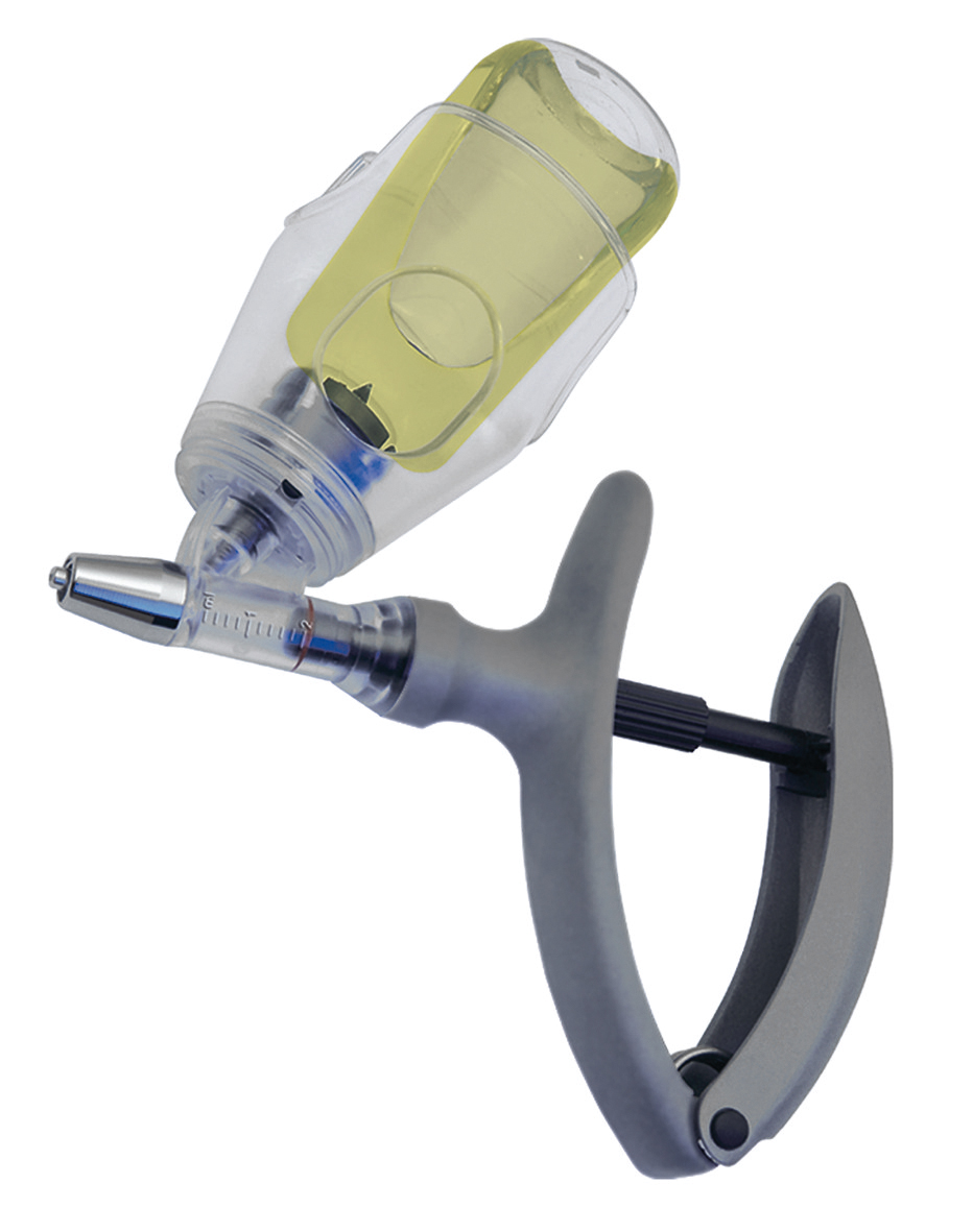 ECO-MATIC Automatic Syringe, w/bottle attachment, Luer Lock