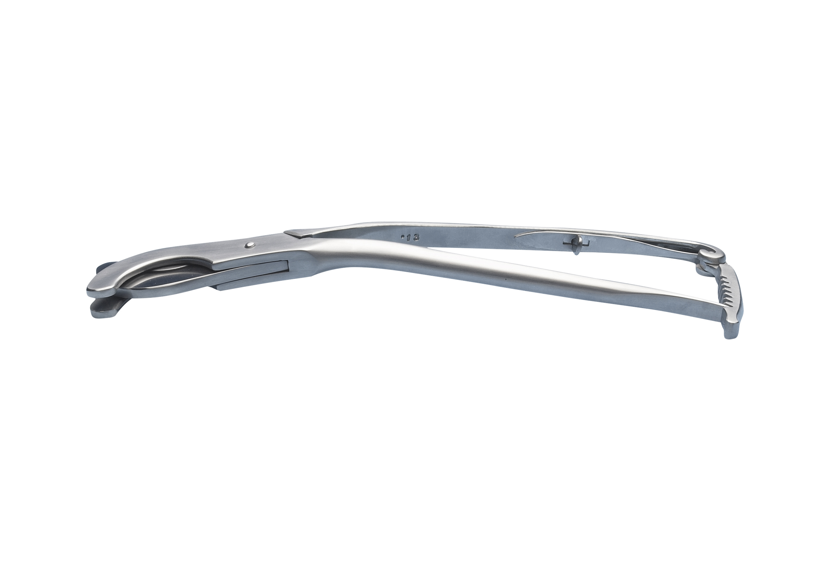 EQUIVET Sands Castration Forceps, curved, 31 cm