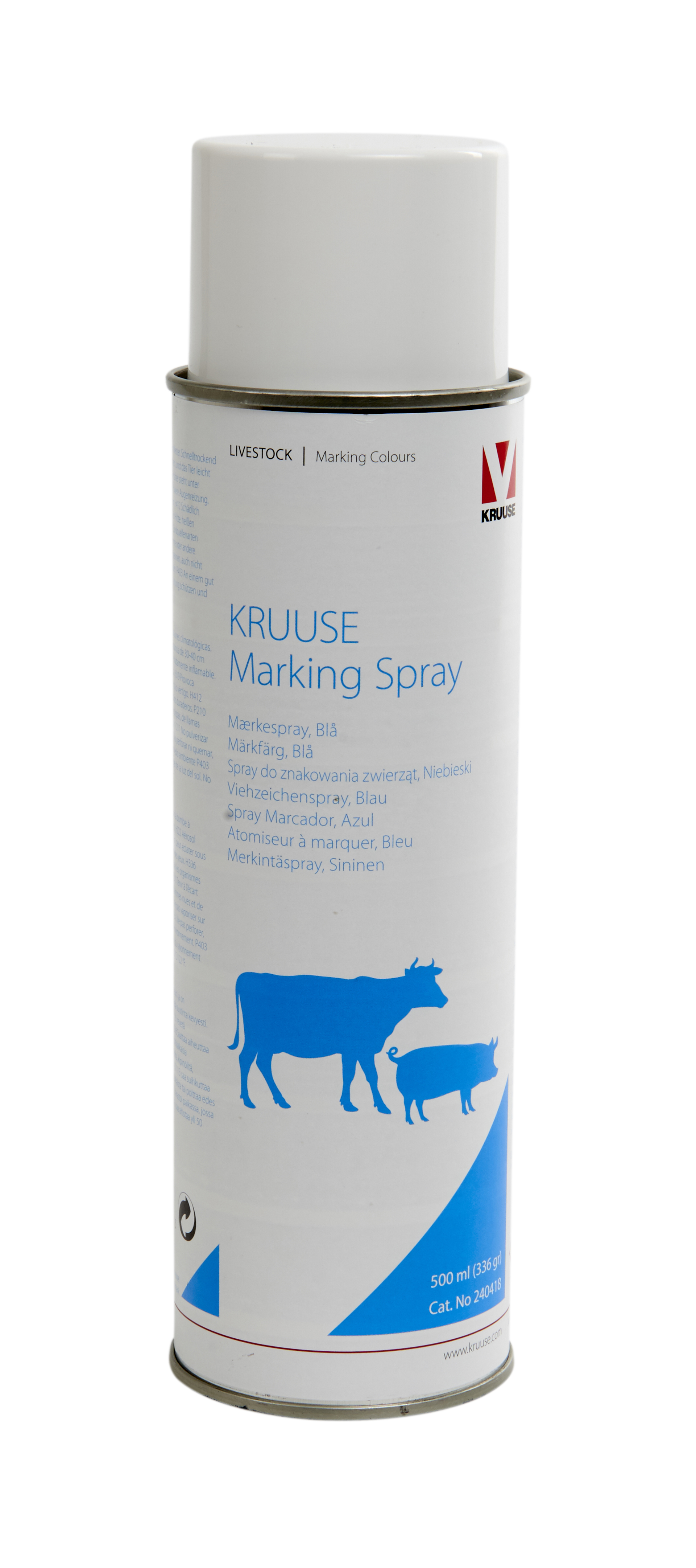 KRUUSE Marking Spray, blue, 500 ml, 12/pk