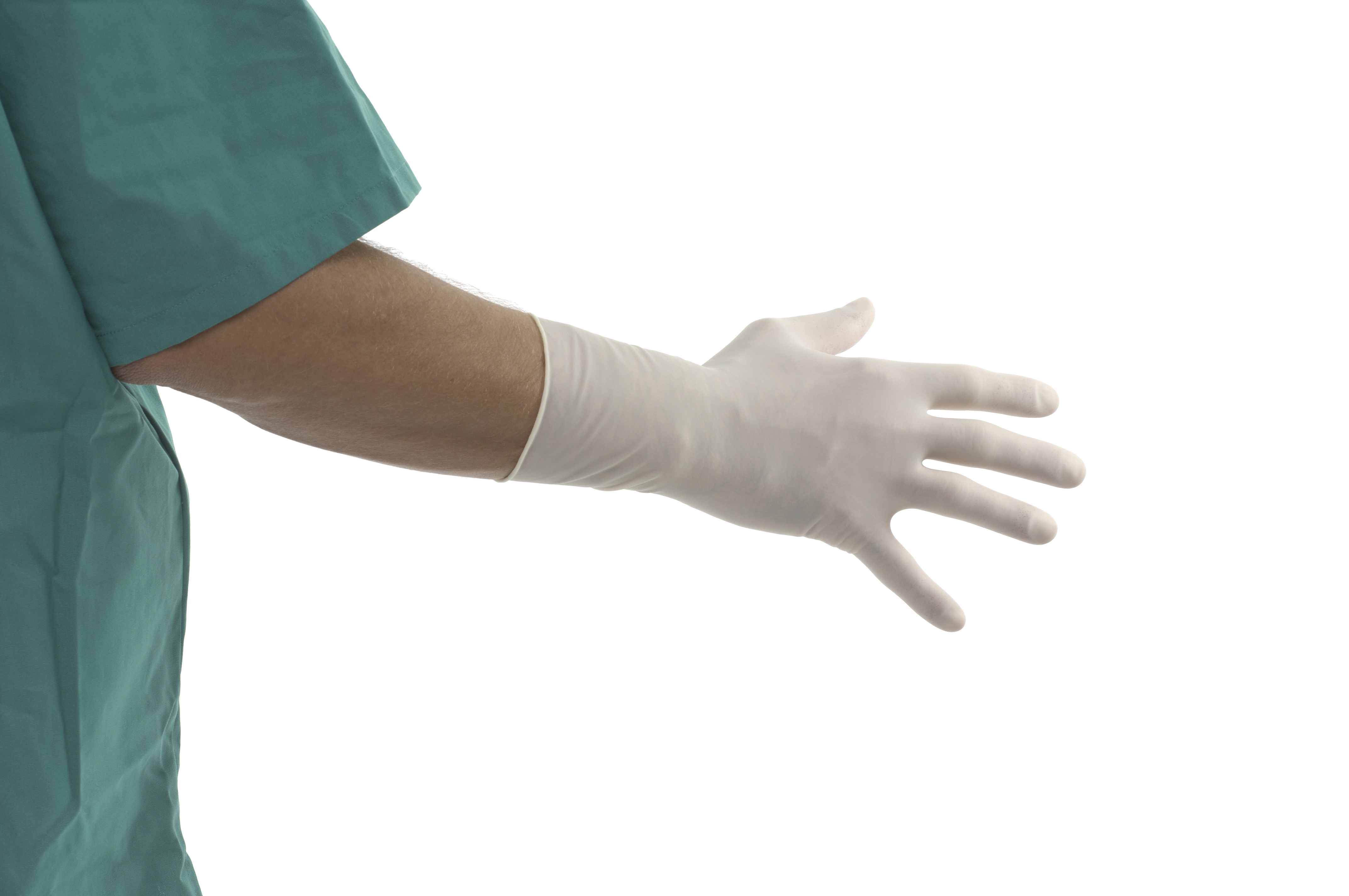US-KRUTEX Polyisoprene surgical gloves, size 5.5, 25/pk