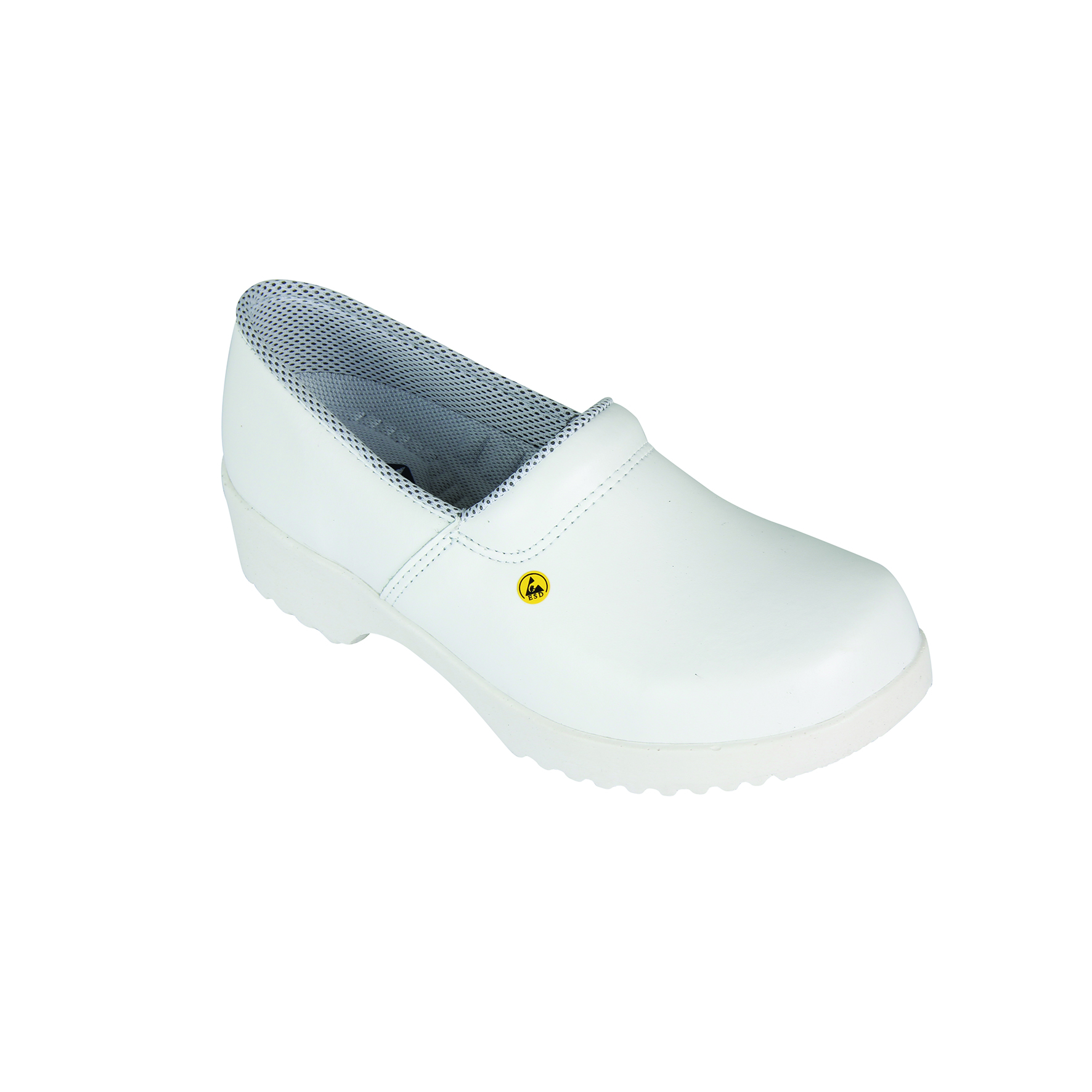 Flex clogs with counter white, size 37