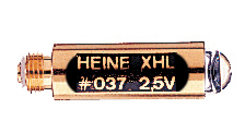 Heine halogen-Lampe 2,5V XHL 037 for Beta 100 otoscope