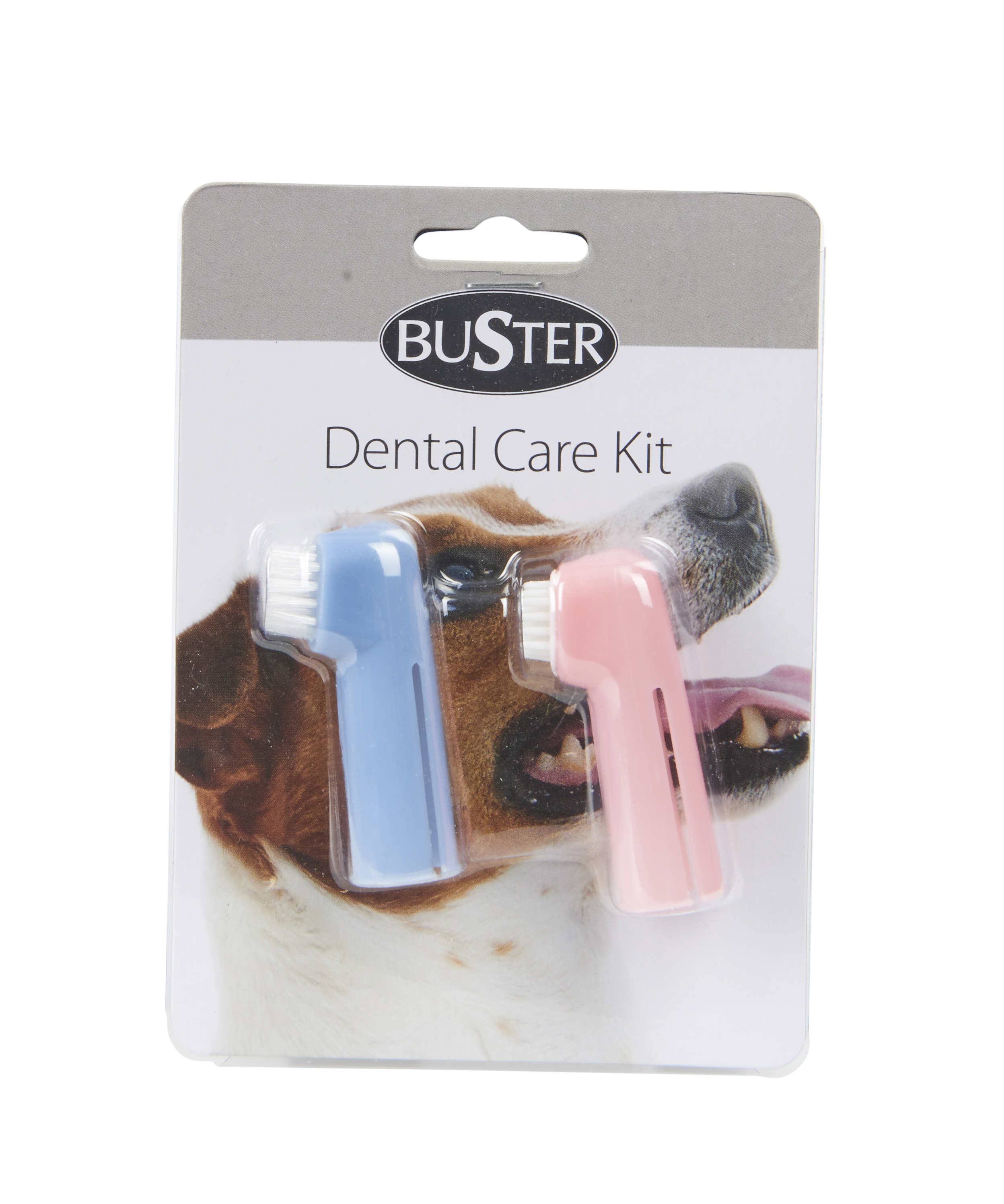 BUSTER dental care set, 2 brushes
