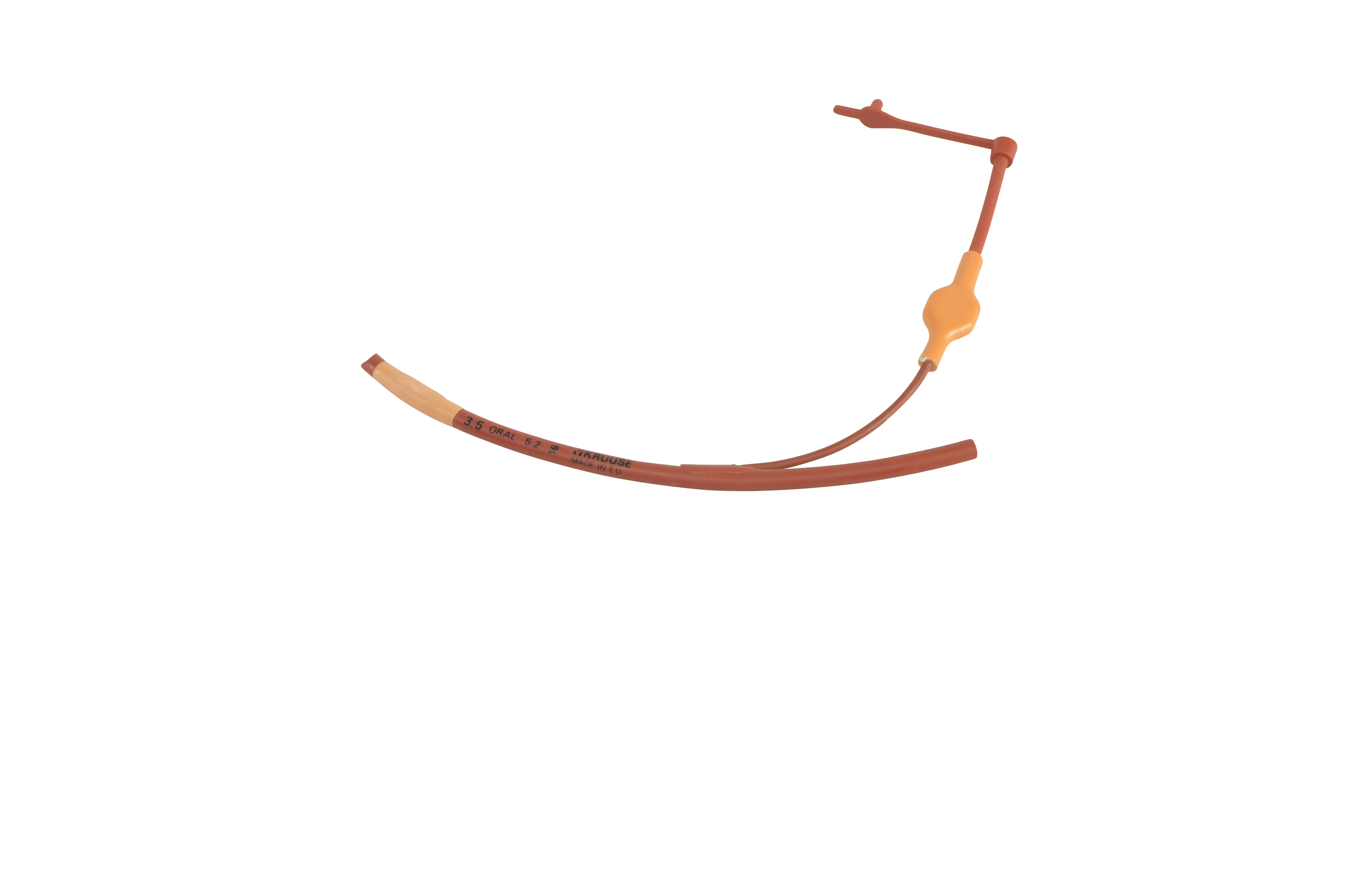 KRUUSE Tracheal Catheter, w/balloon, ID 2.5 mm, OD 4.0 mm, 12 Fr x 14 cm (5.5'')
