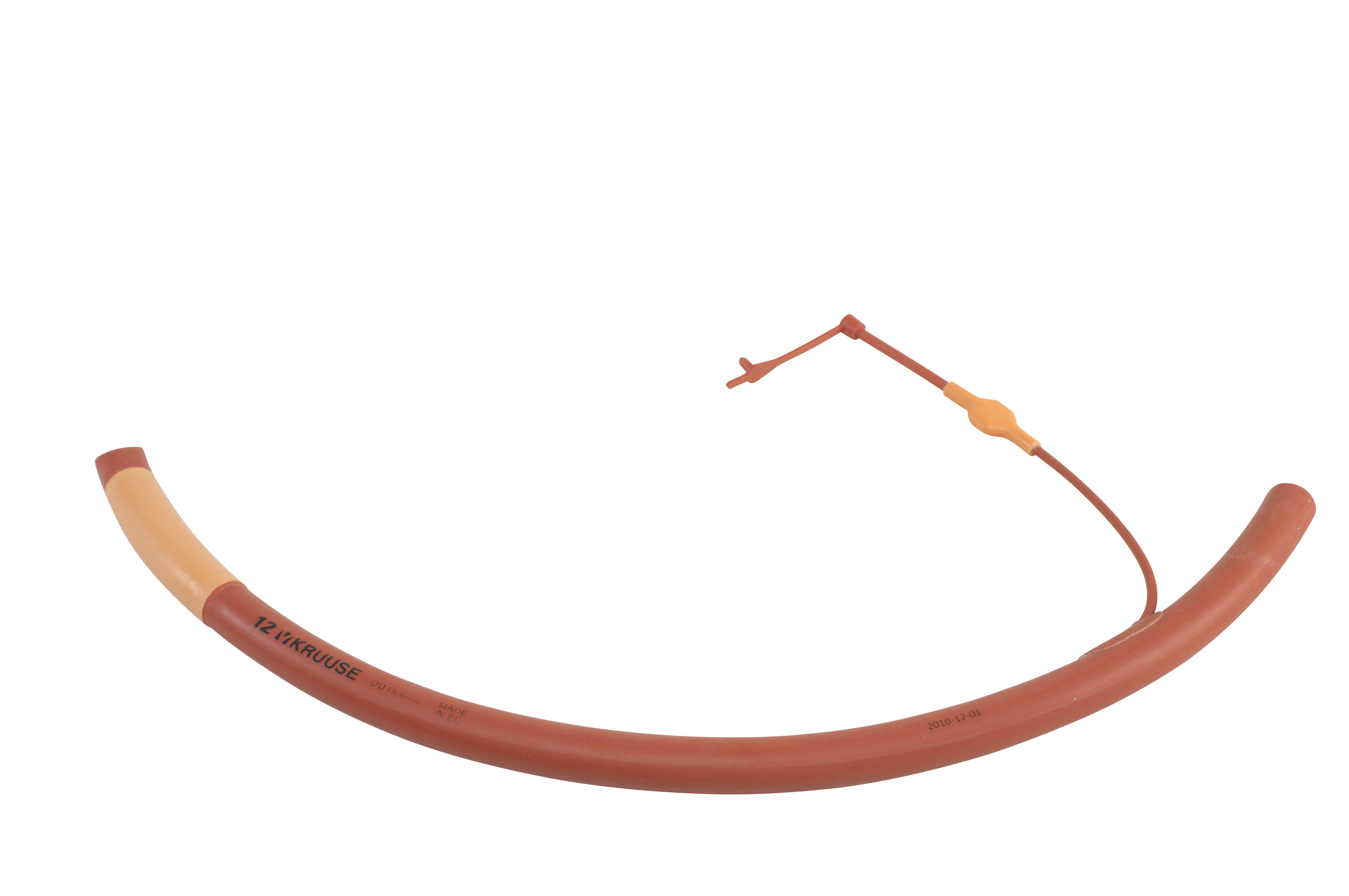 KRUUSE Endotracheal Catheter, with cuff, ID 12.0 mm, OD 15.6 mm, 47 Fr x 48 cm (18.9'')