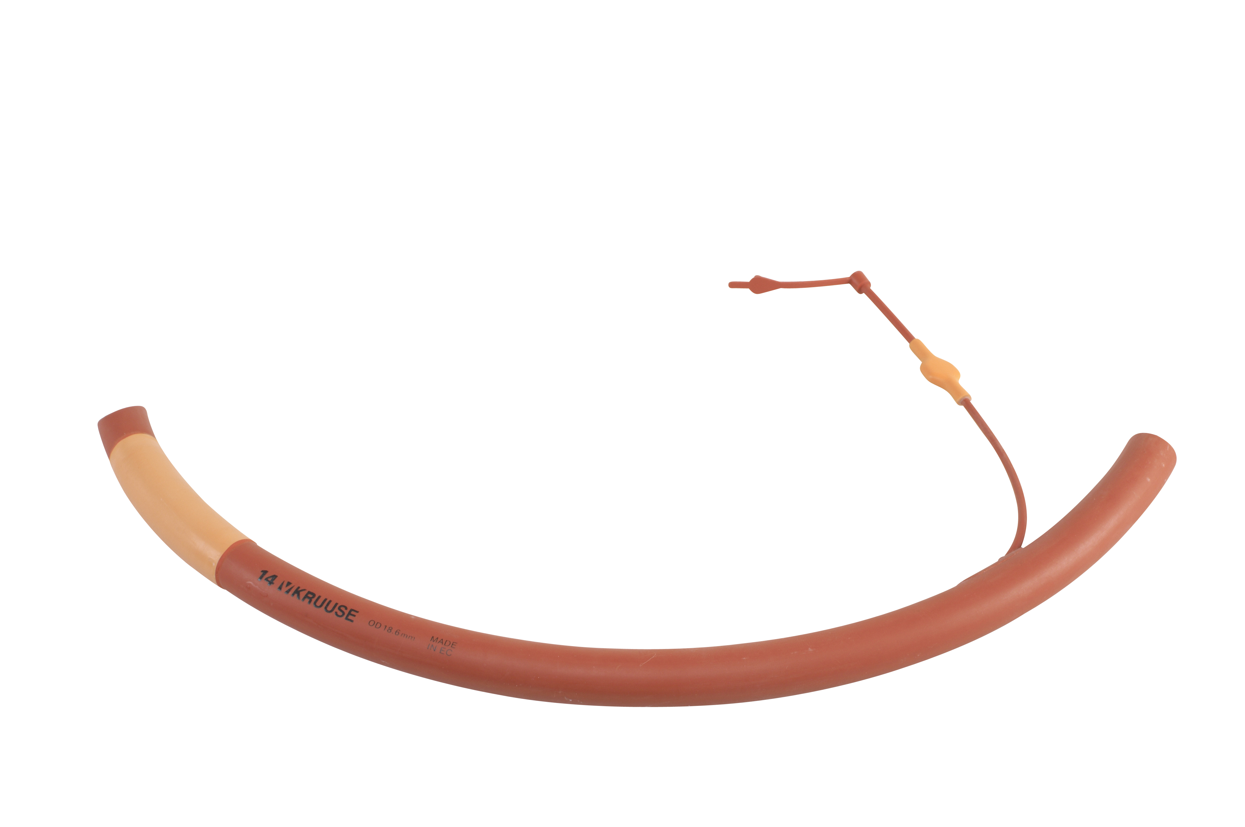KRUUSE Endotracheal Catheter, with cuff, ID 14.0 mm, OD 18.6 mm, 56 Fr x 48 cm (18.9'')