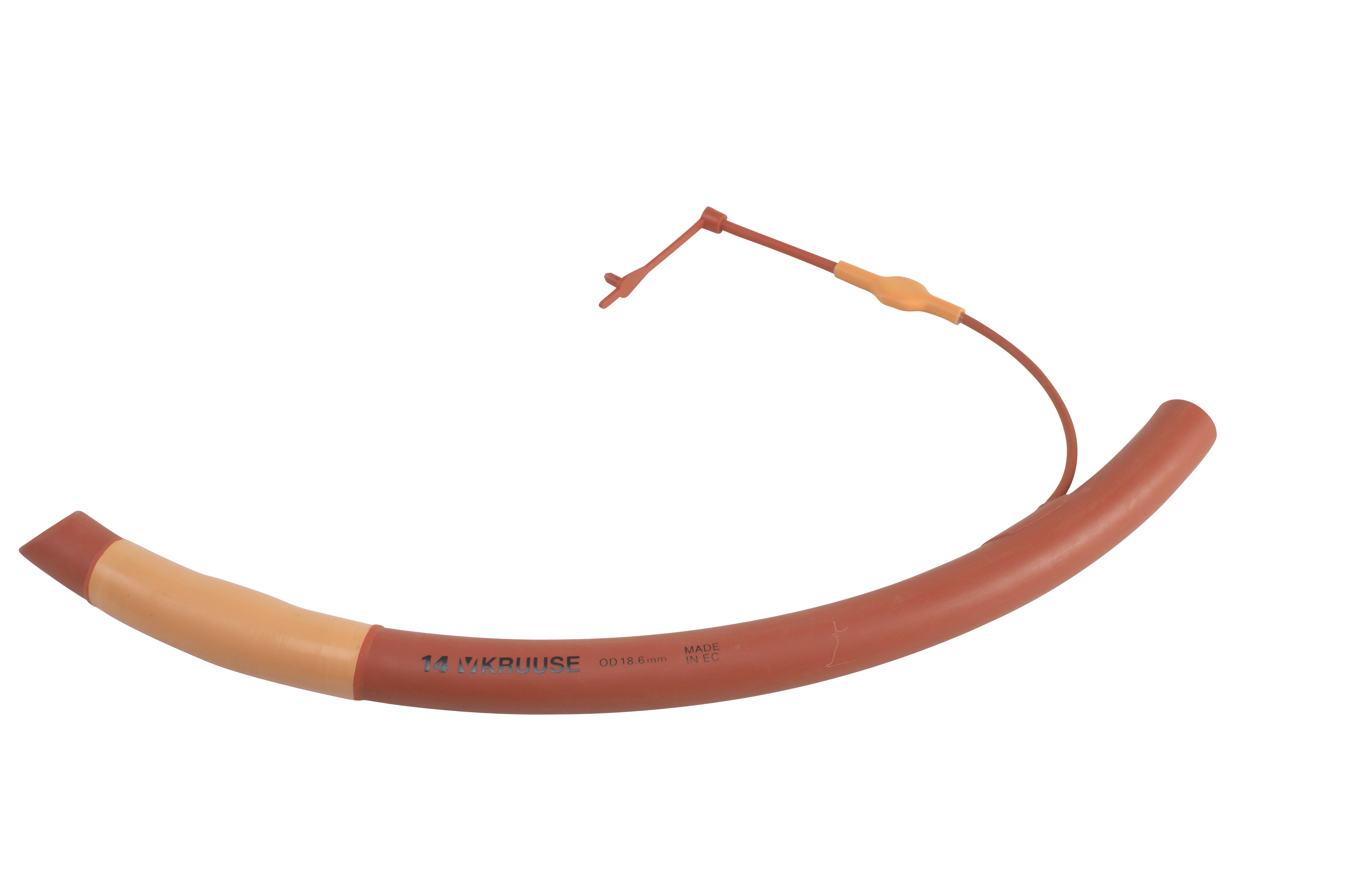 KRUUSE Endotracheal Catheter, with cuff, ID 14.0 mm, OD 18.6 mm, 56 Fr x 36 cm (14'')