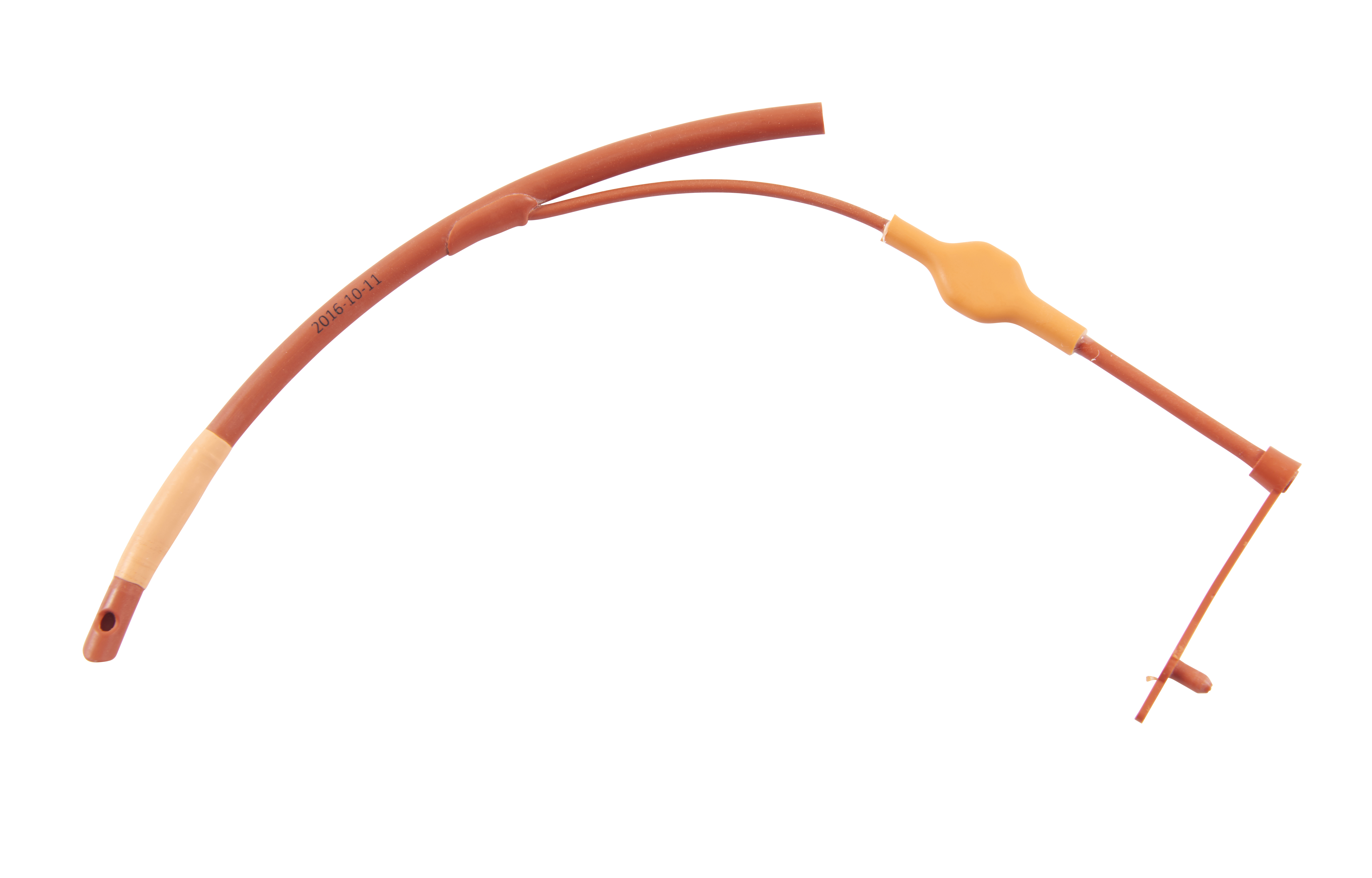 KRUUSE Endotracheal Catheter, Murphy Eye, with cuff, ID 3.5 mm, OD 5.2 mm, 16 Fr x 16 cm (6.3'')