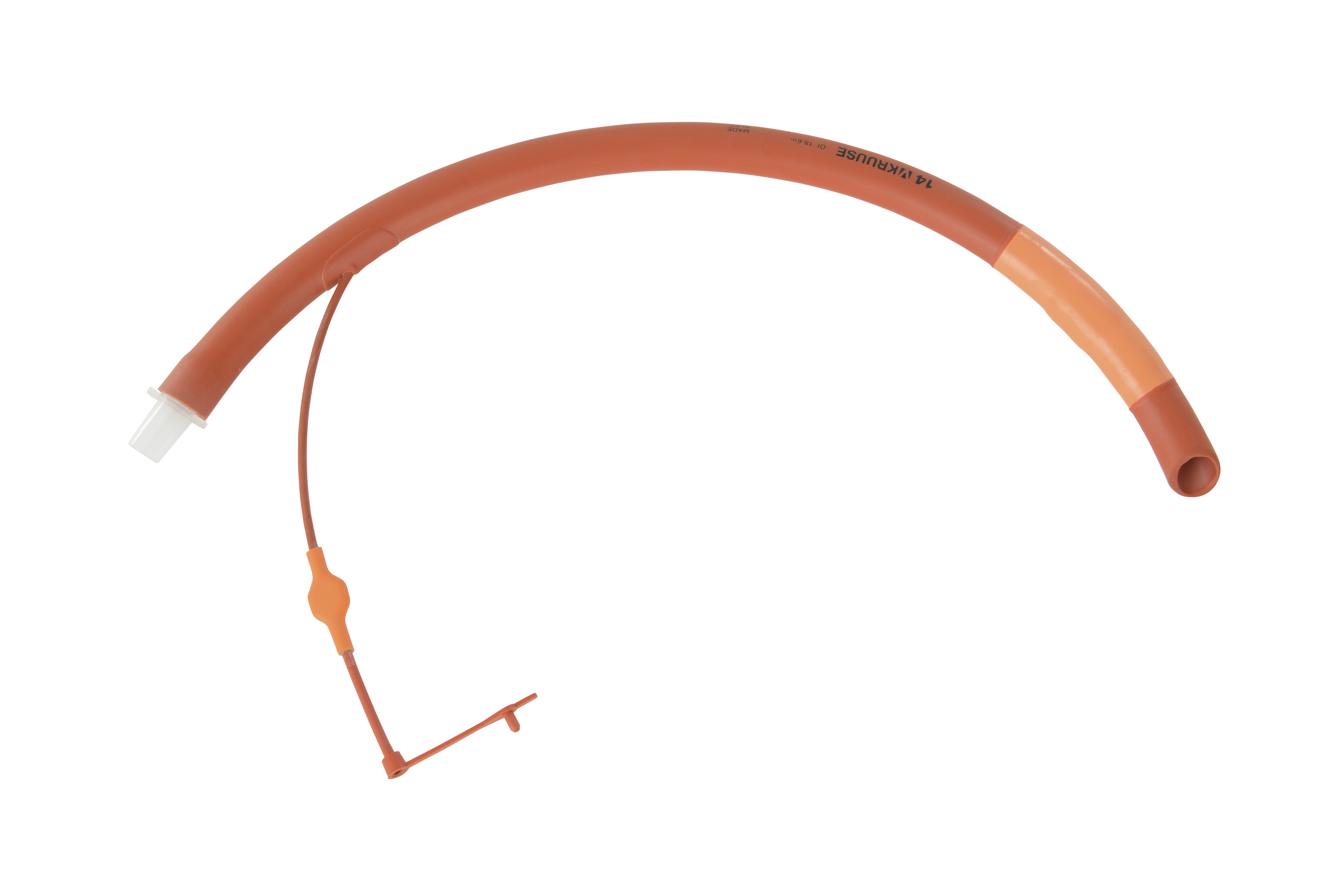 KRUUSE Endotracheal Catheter, Murphy Eye, with cuff, ID 14.0 mm, OD 18.6 mm, 56 Fr x 50 cm (19.7'')