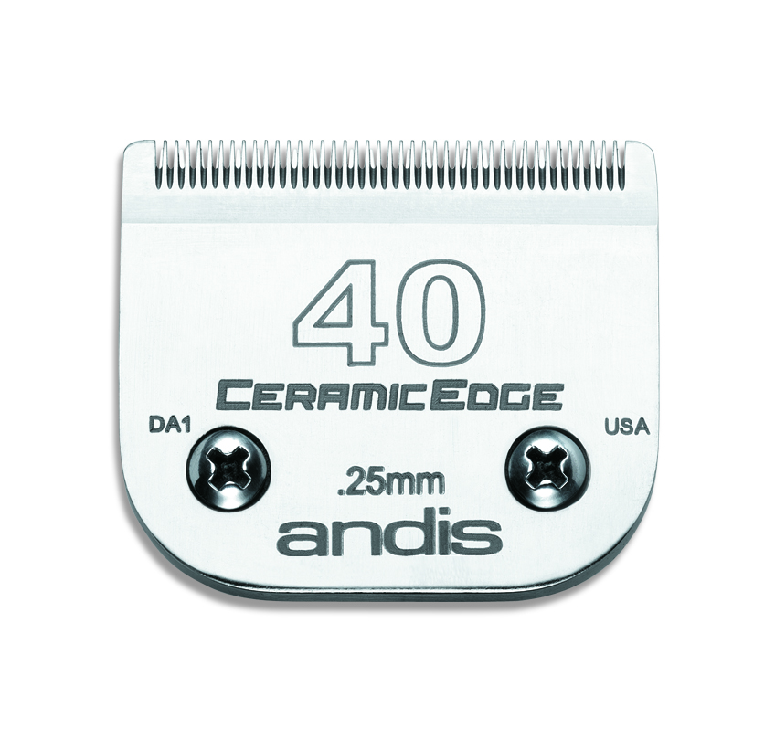 Andis keramiske skjær, st. 40, 0.25 mm