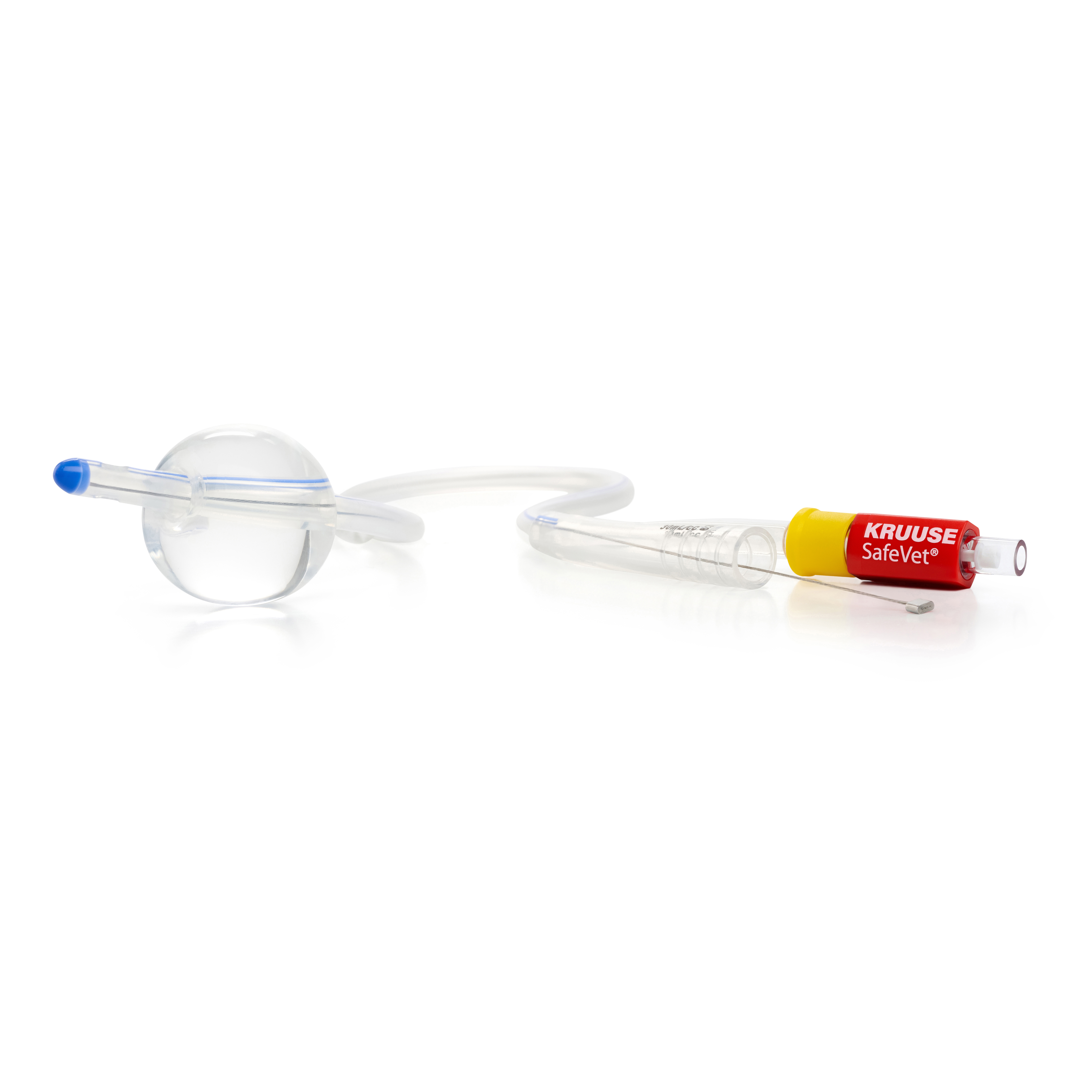 KRUUSE SafeVet® Foley Catheter, 20 Fr x 12”, 6.7 mm x 30 cm, 5/pk