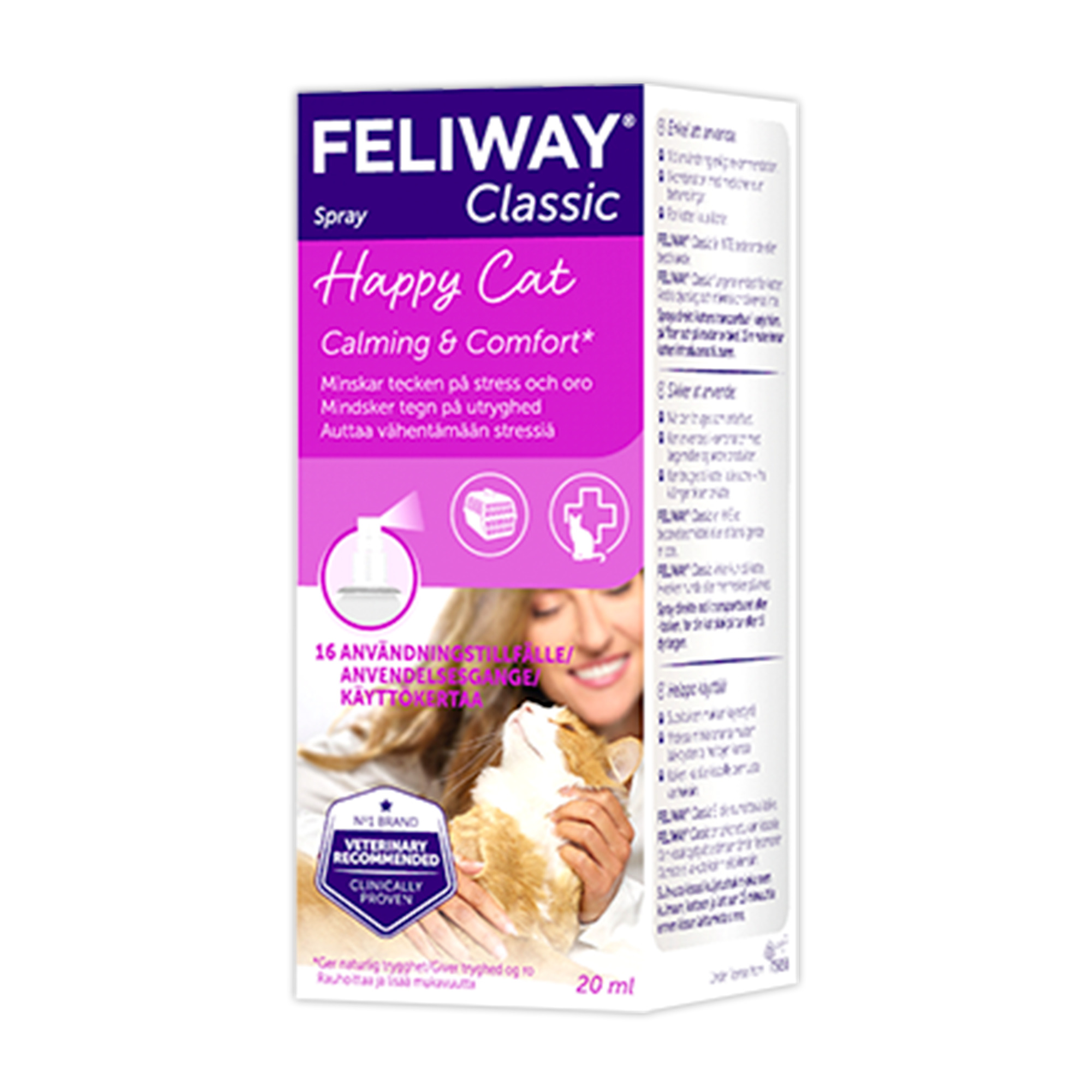 Feliway transport outlet spray