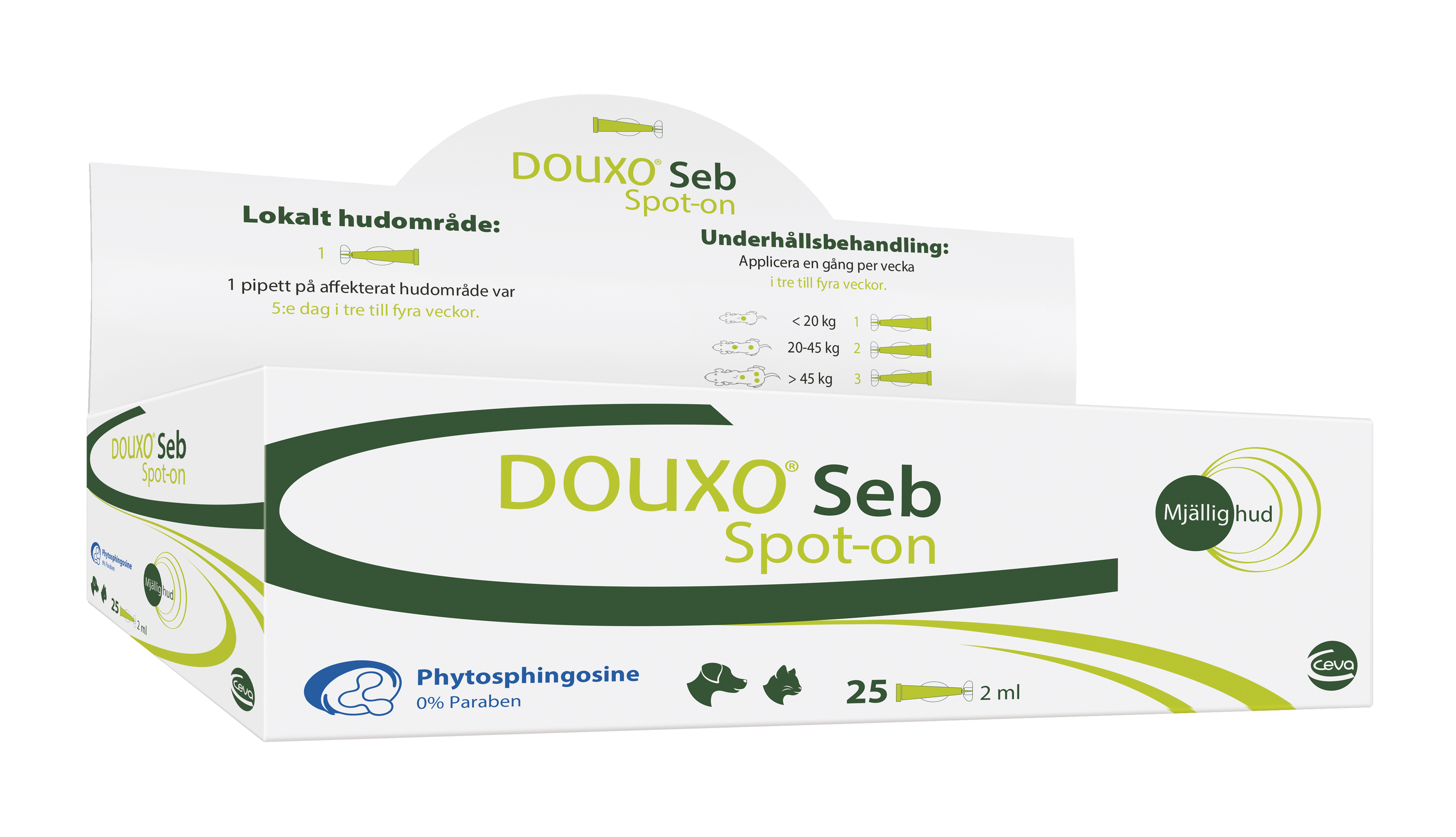 DOUXO Seb Spot-On, 25 x 2 ml