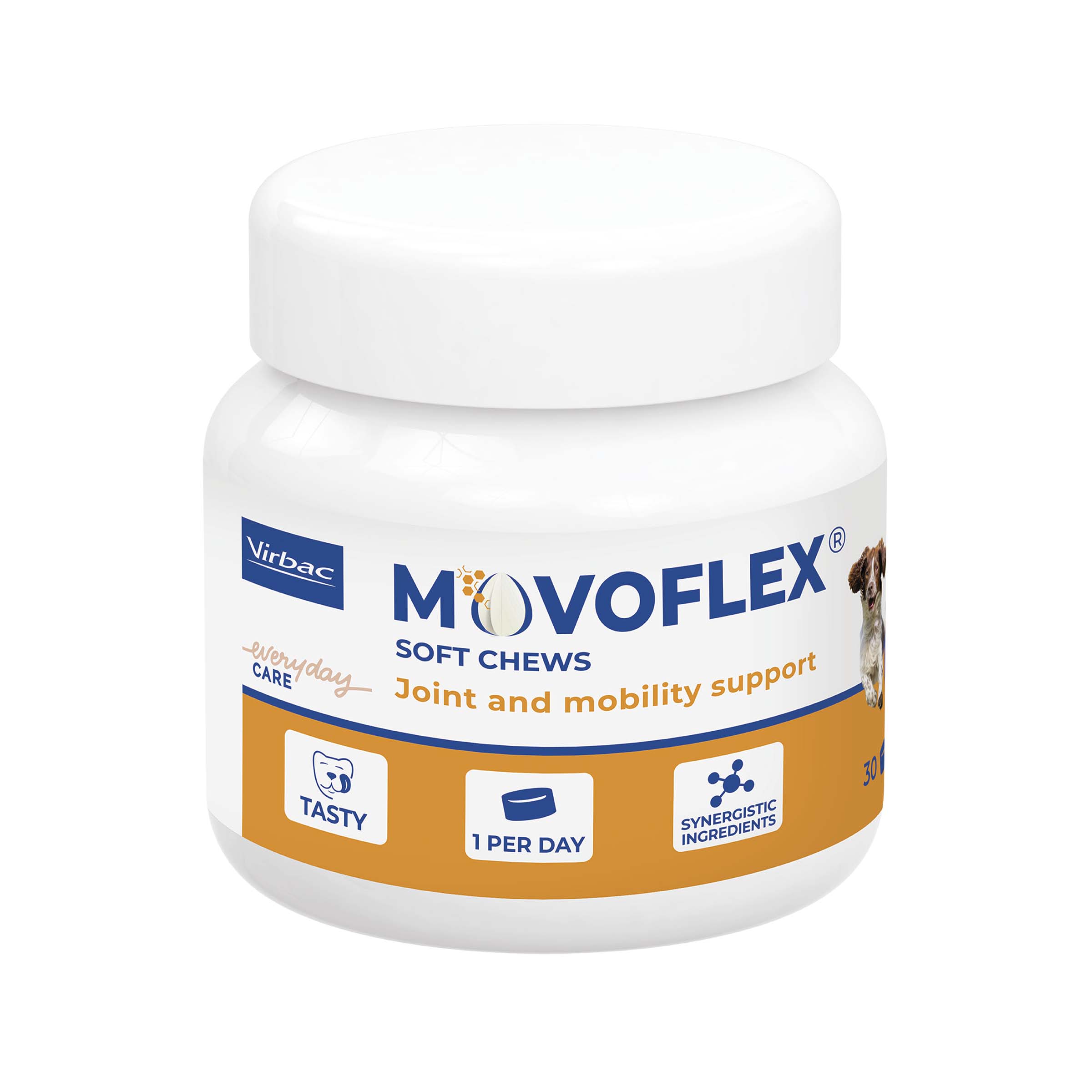 Virbac Movoflex Soft Chews, M, 30 stk.