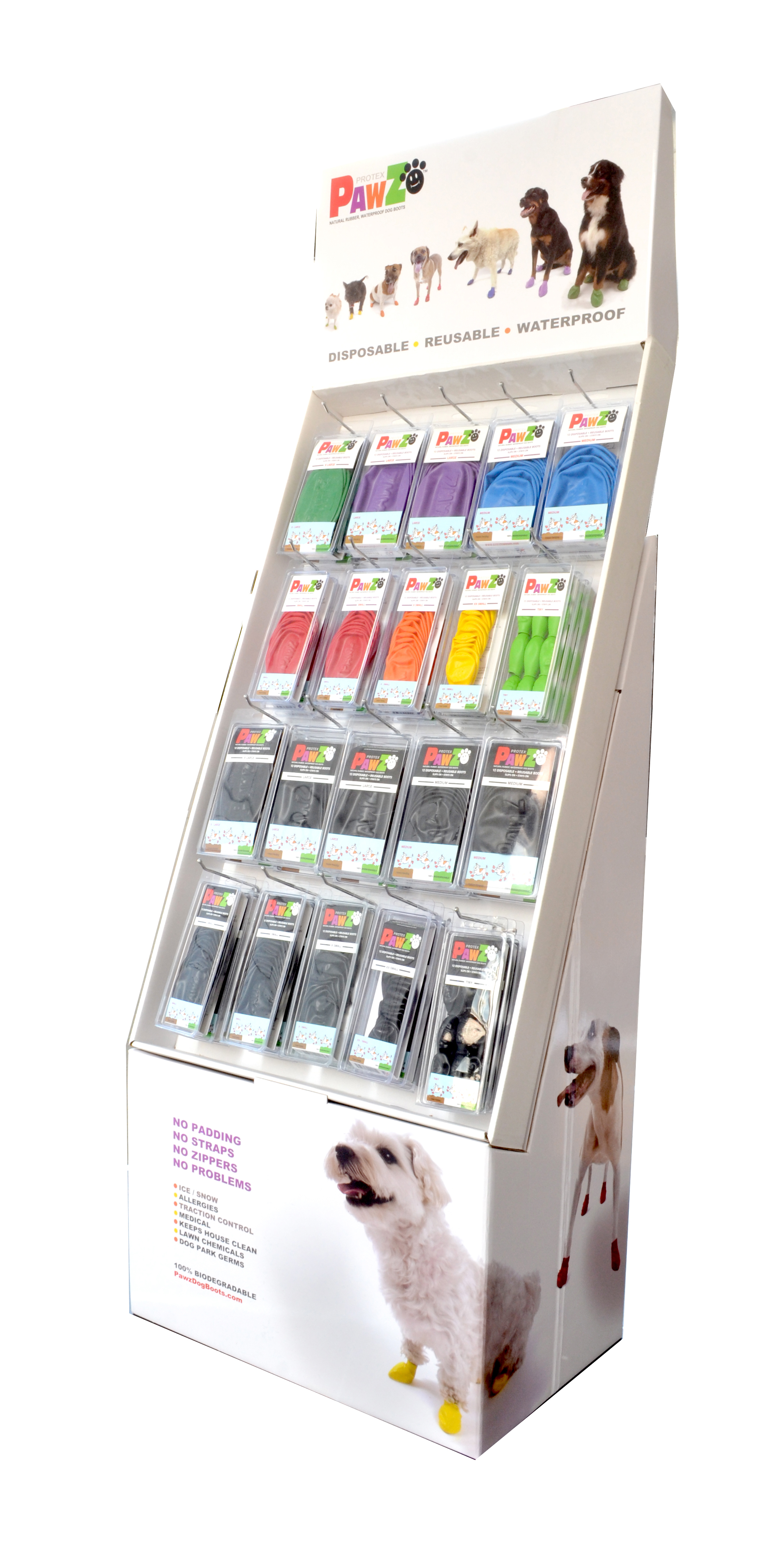 SPAR 20 % - Pawz gulvdisplay m/70 x 12 stk.
