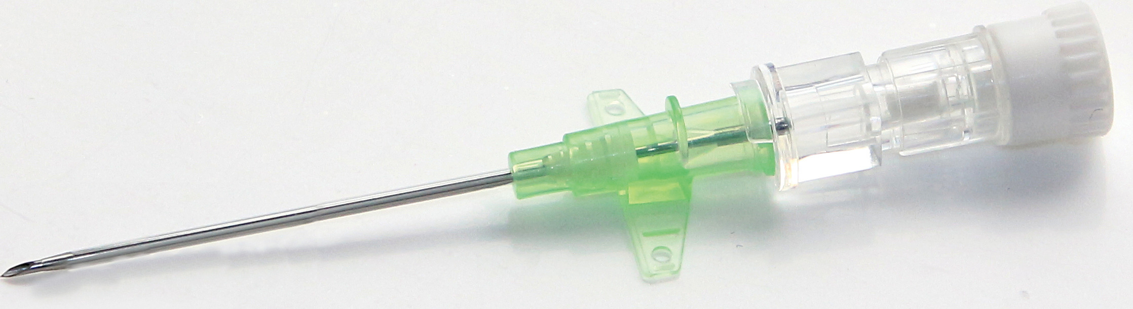 CVET I.V. Kateter uden Injektionsport, med vinger, lige, G18, 32 mm, grøn, 50 stk.