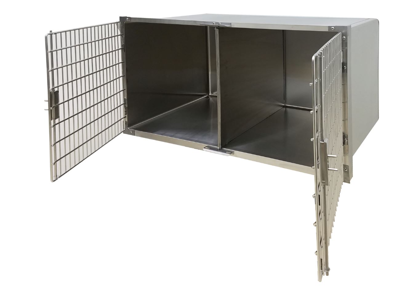 Ken-Kage cage stainless 120x75 cm with double door