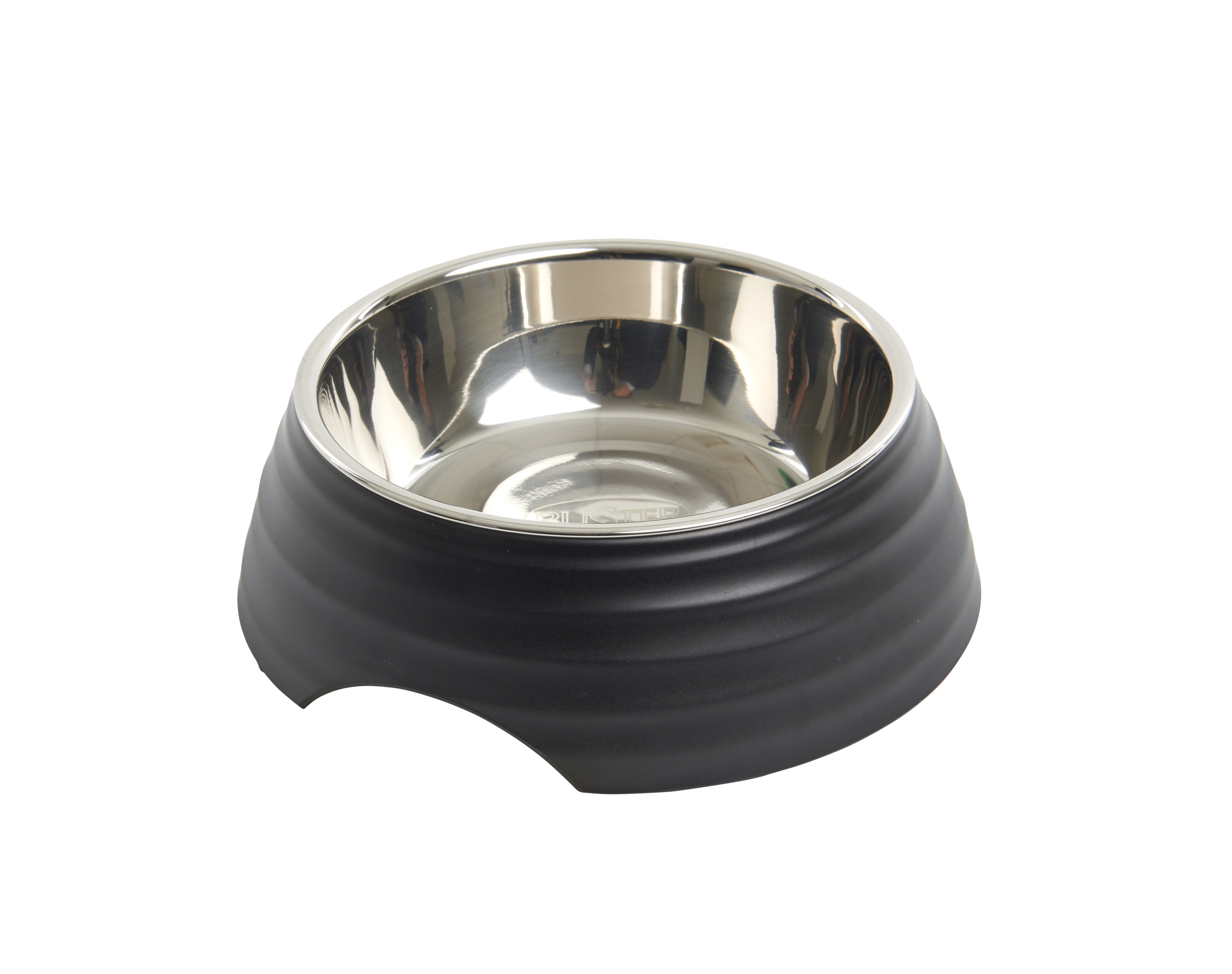 BUSTER Frosted Ripple Bowl, Matte Black, M