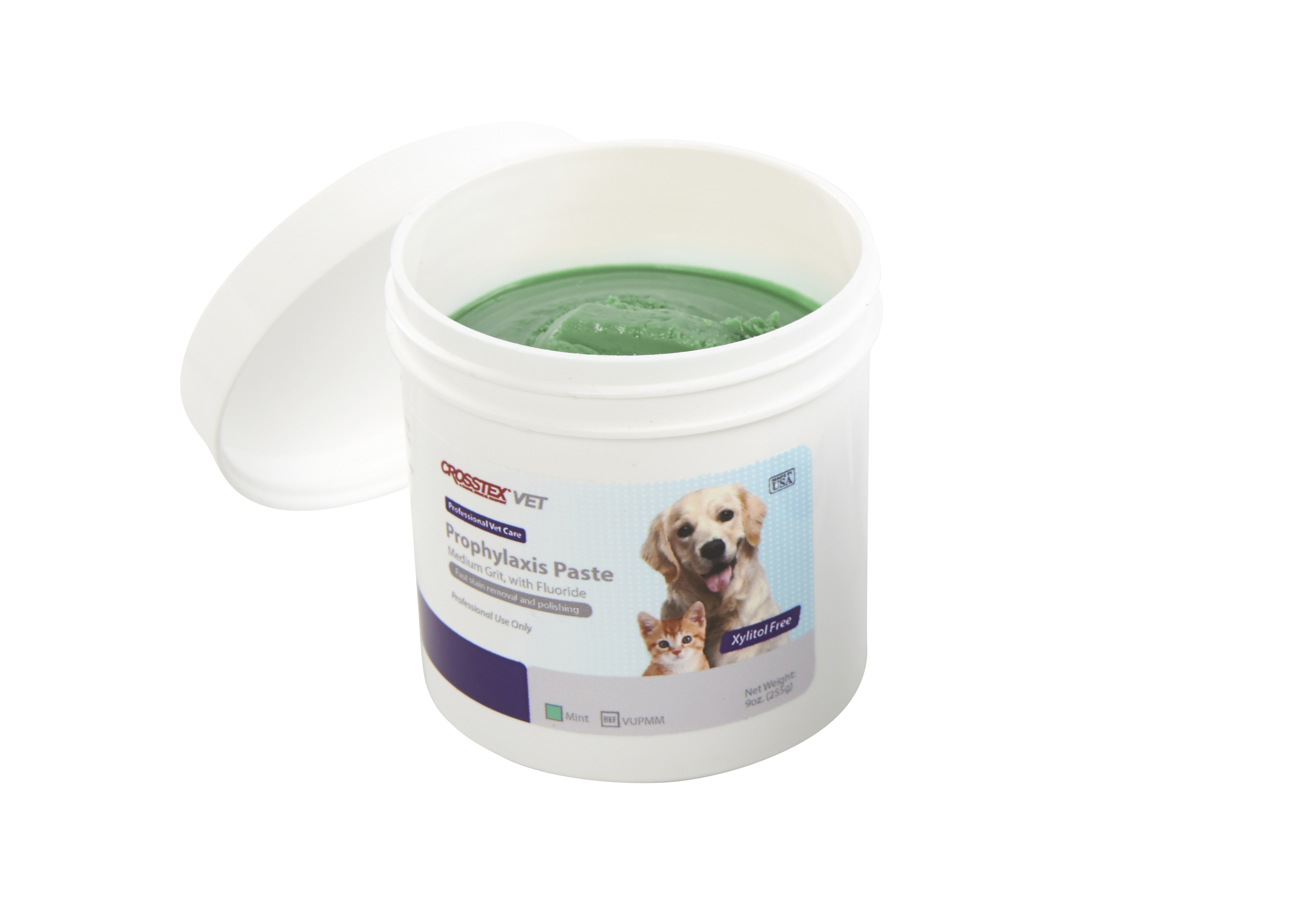 Prophylaxis paste, medium grit, mint, 255 g