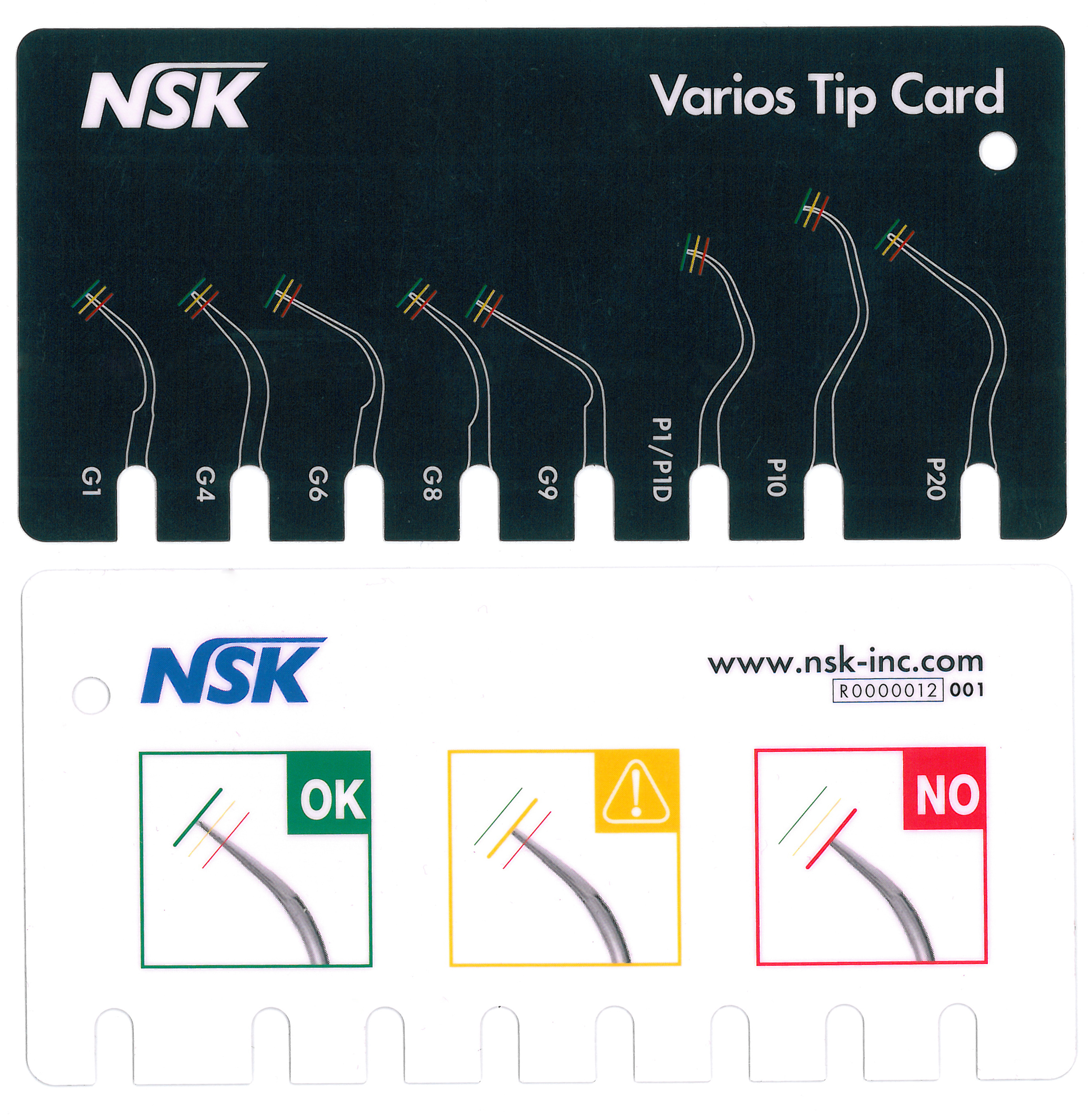 NSK Varios Tip scaler Card