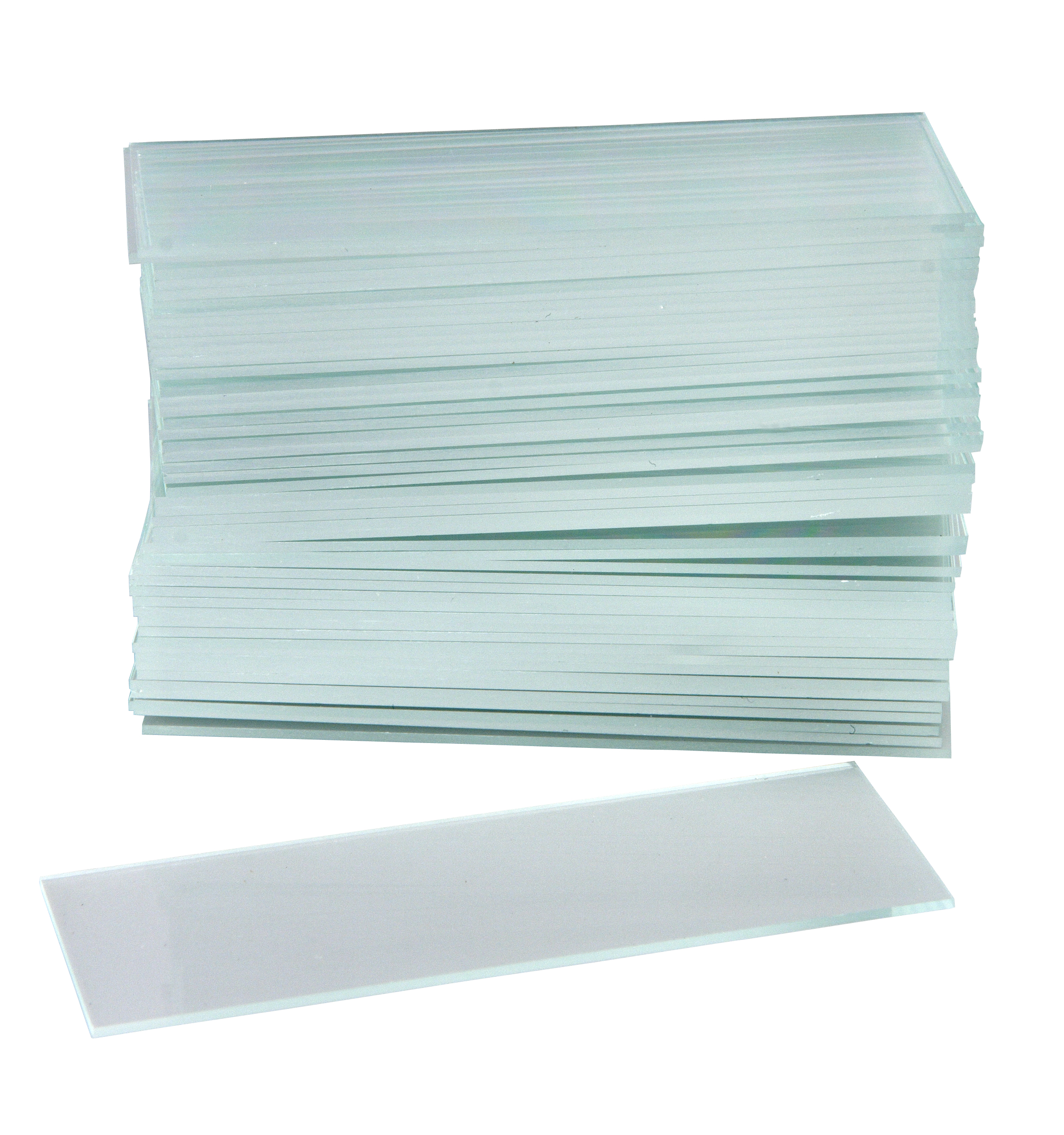 Objektglas, oslipade, 26 x 76 mm, 50 st