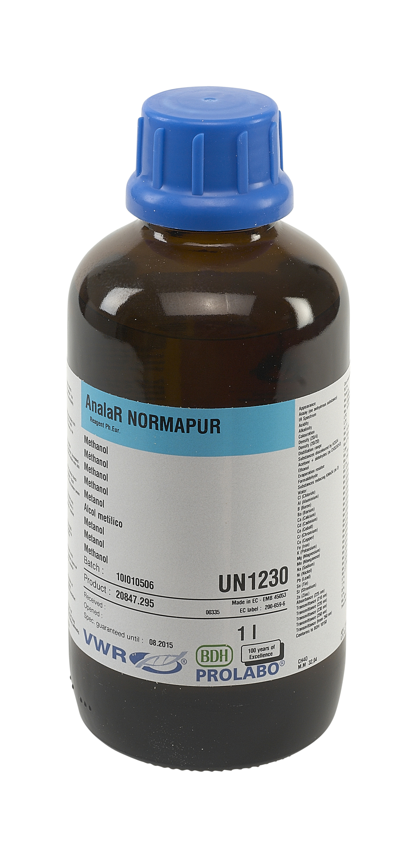 Colour rapid metanol 1000 ml.