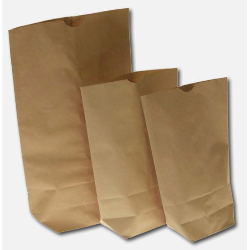 Papperspåse, brun, 1,5 kg, 19,5 x 26 cm, 50 st