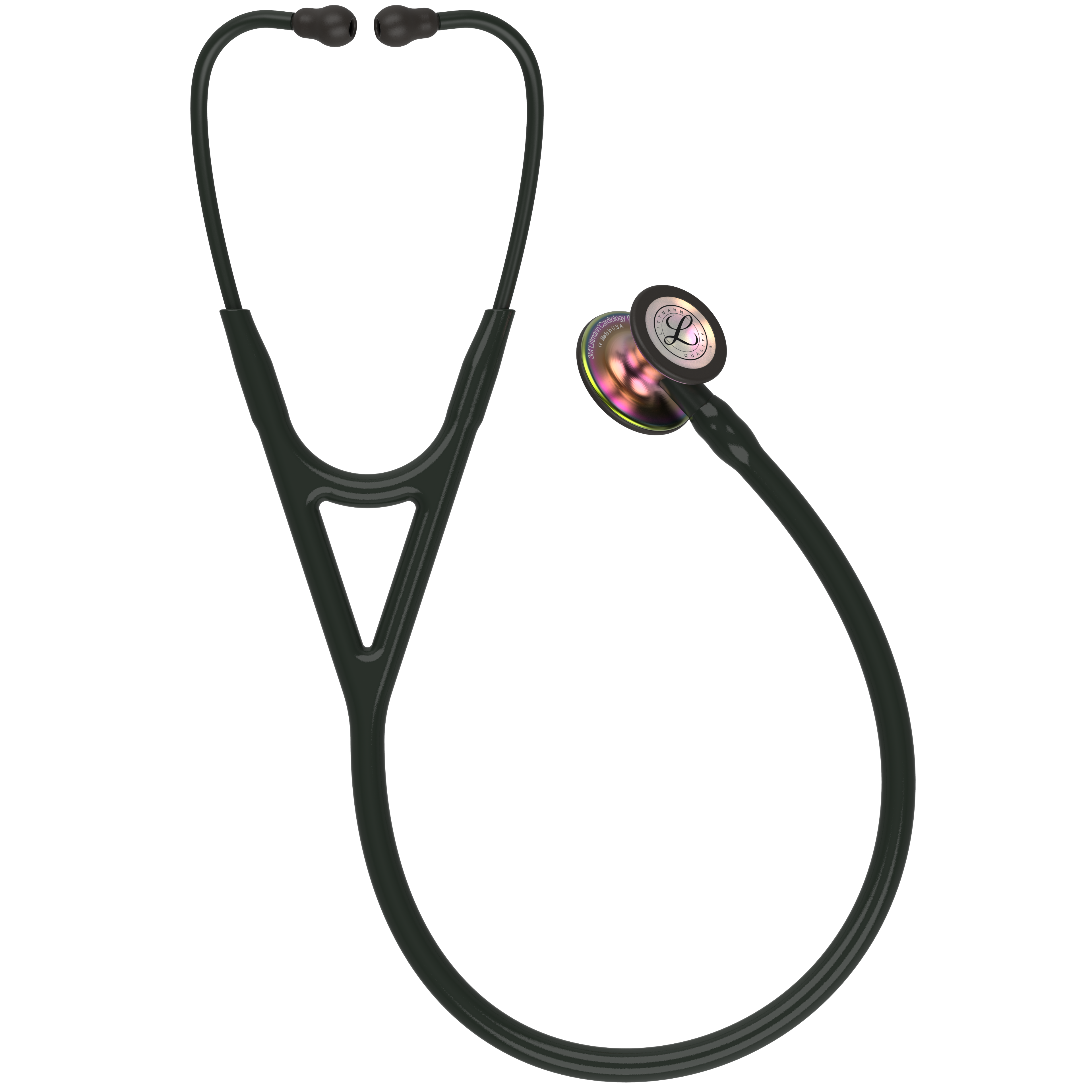 Littmann Cardiology IV Stetoskop, regnbue/svart [6165] 1 stk